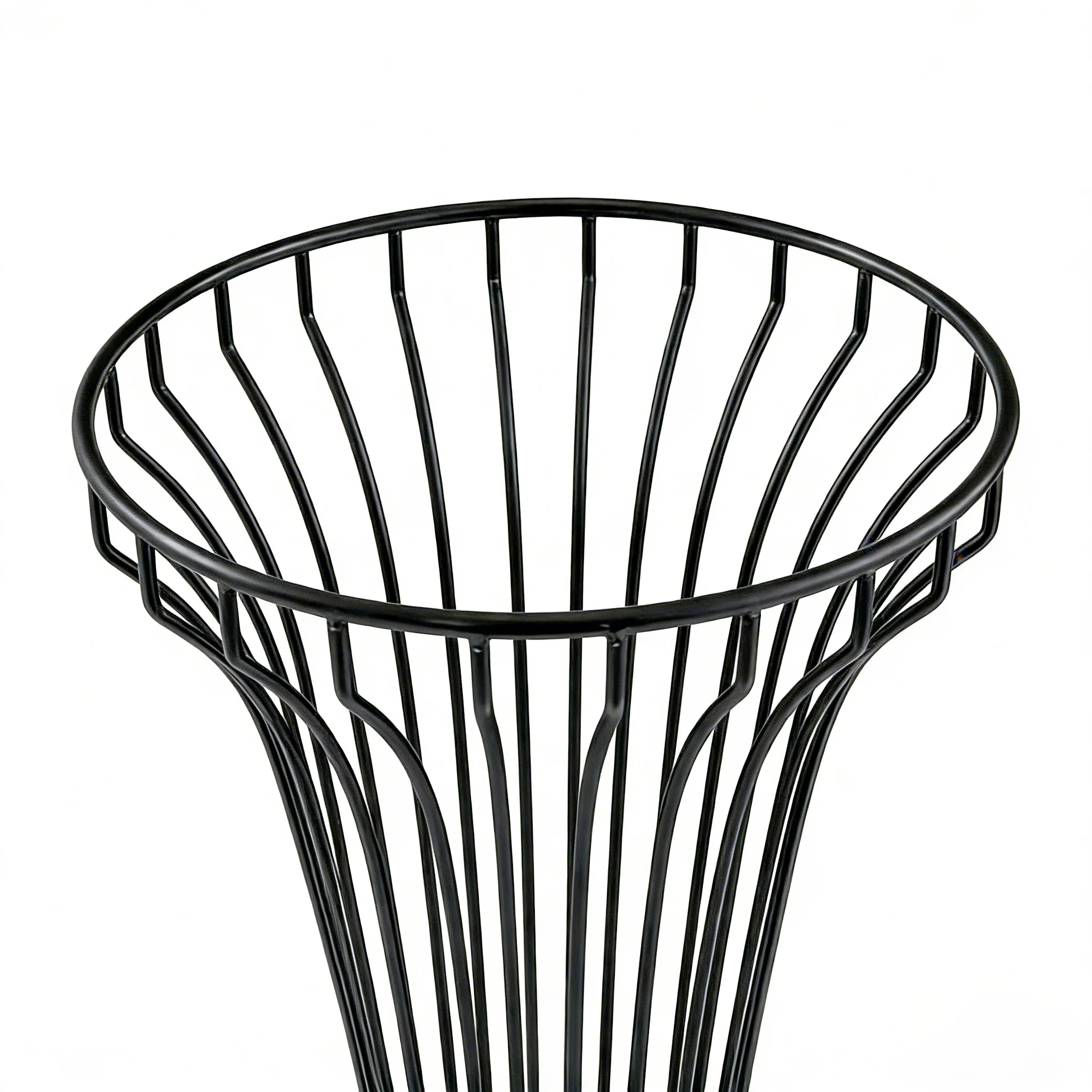 2pcs/set Metal Wire Floral Stand Centerpiece - Black - Image 4