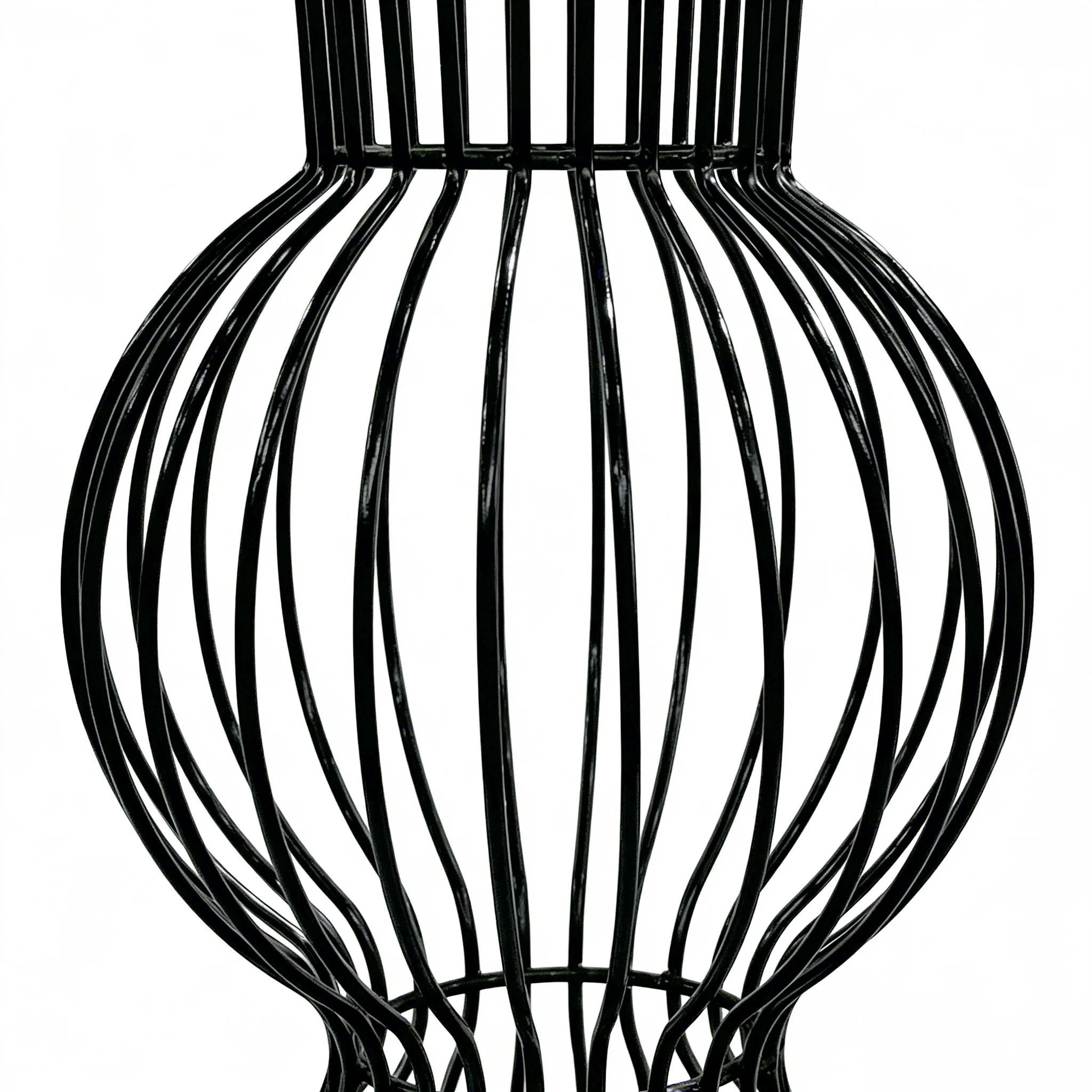 2pcs/set Metal Wire Floral Stand Centerpiece - Black - Image 5