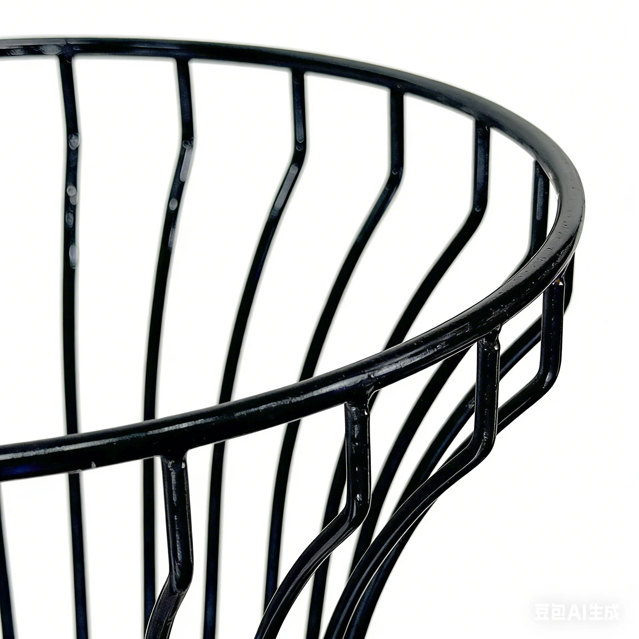 2pcs/set Metal Wire Floral Stand Centerpiece - Black - Image 6