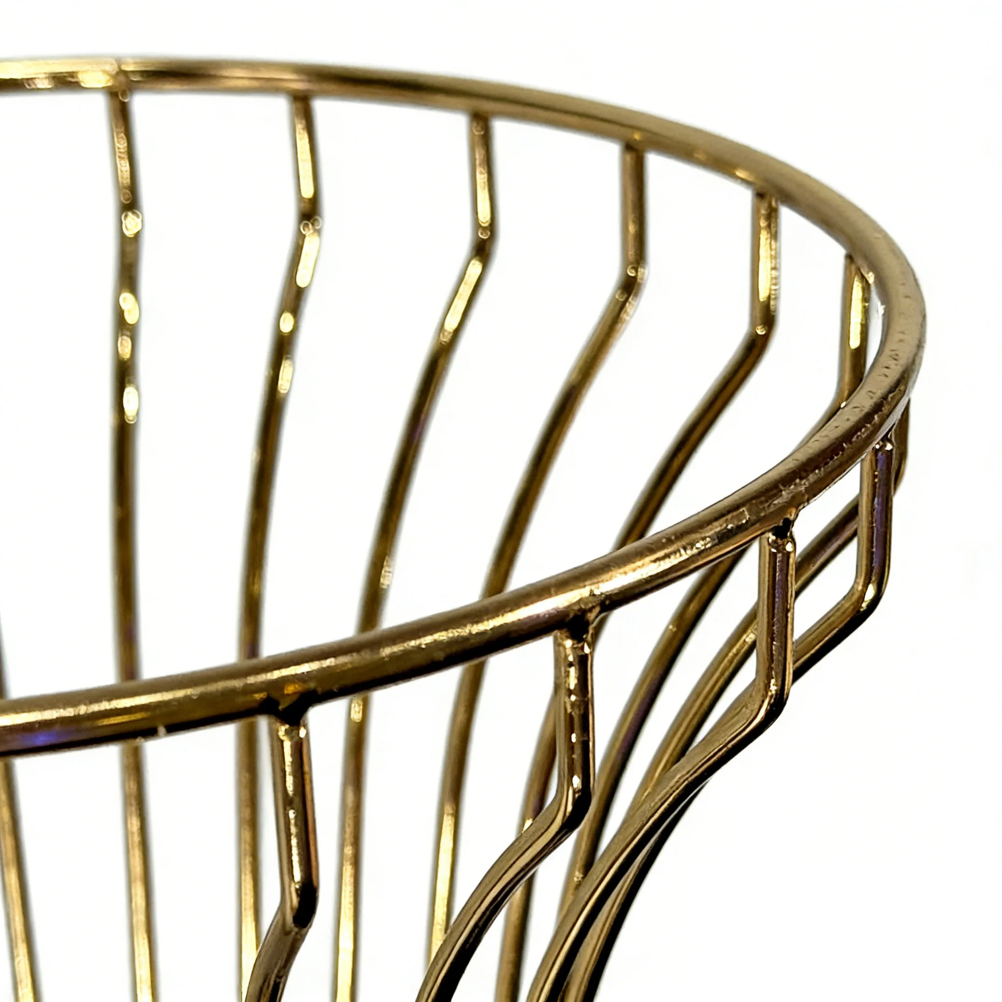 2pcs/set Metal Wire Floral Stand Centerpiece - Gold - Image 6