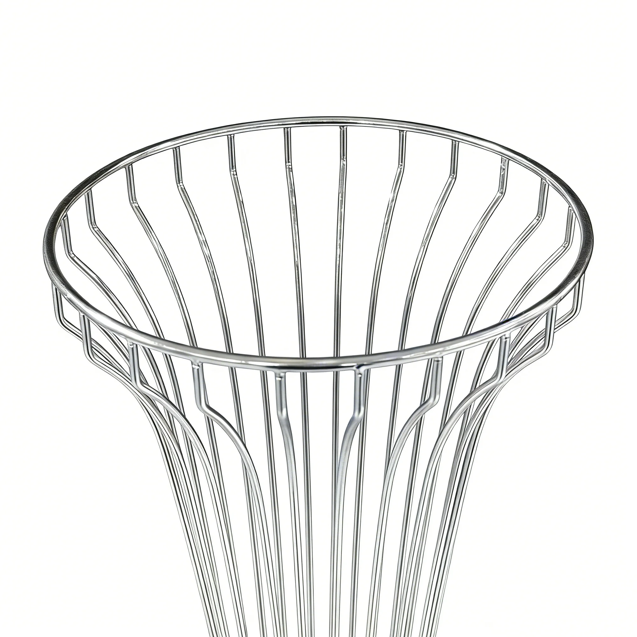 2pcs/set Metal Wire Floral Stand Centerpiece - Silver - Image 4