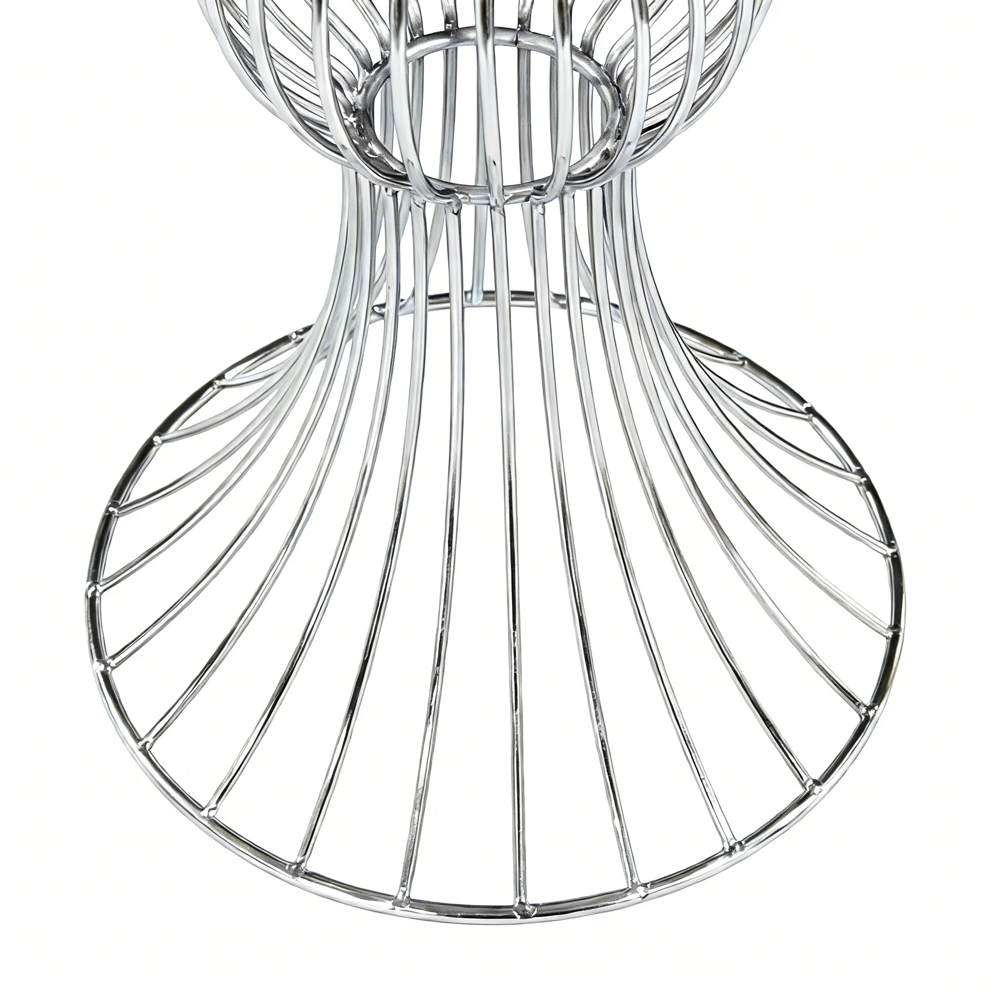 2pcs/set Metal Wire Floral Stand Centerpiece - Silver - Image 8