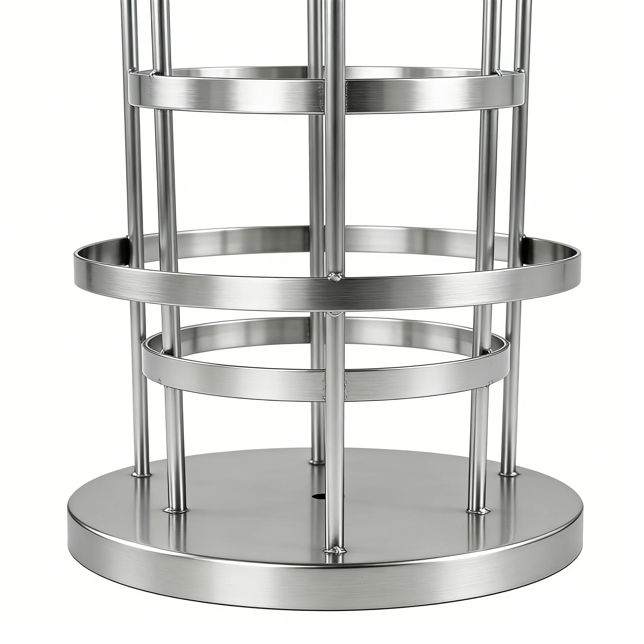 2pcs/set Modern Silver Spiral Table Centerpiece - Image 3