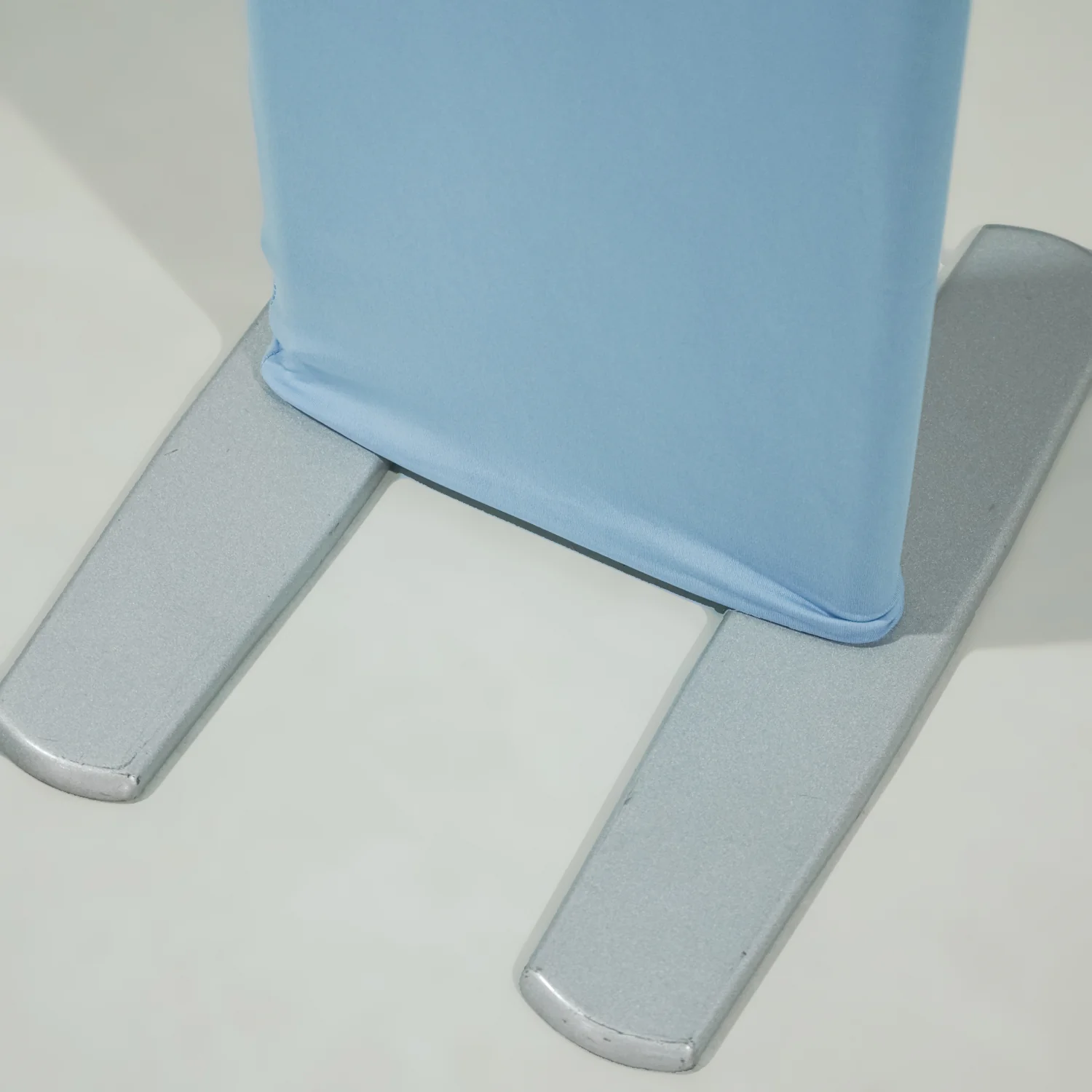Open Center Spandex Arch Cover - Baby Blue - Image 2