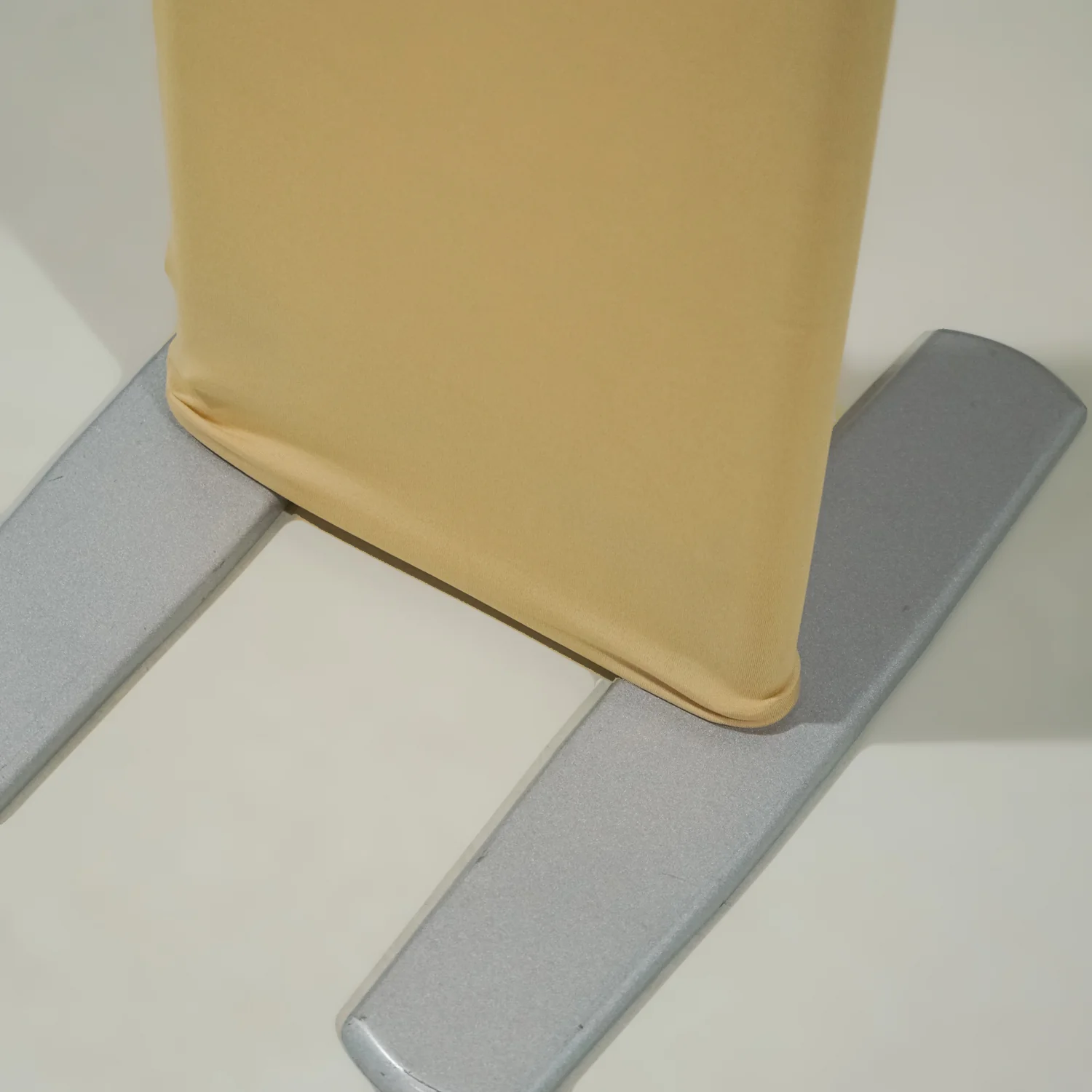 Open Center Spandex Arch Cover - Champagne - Image 2