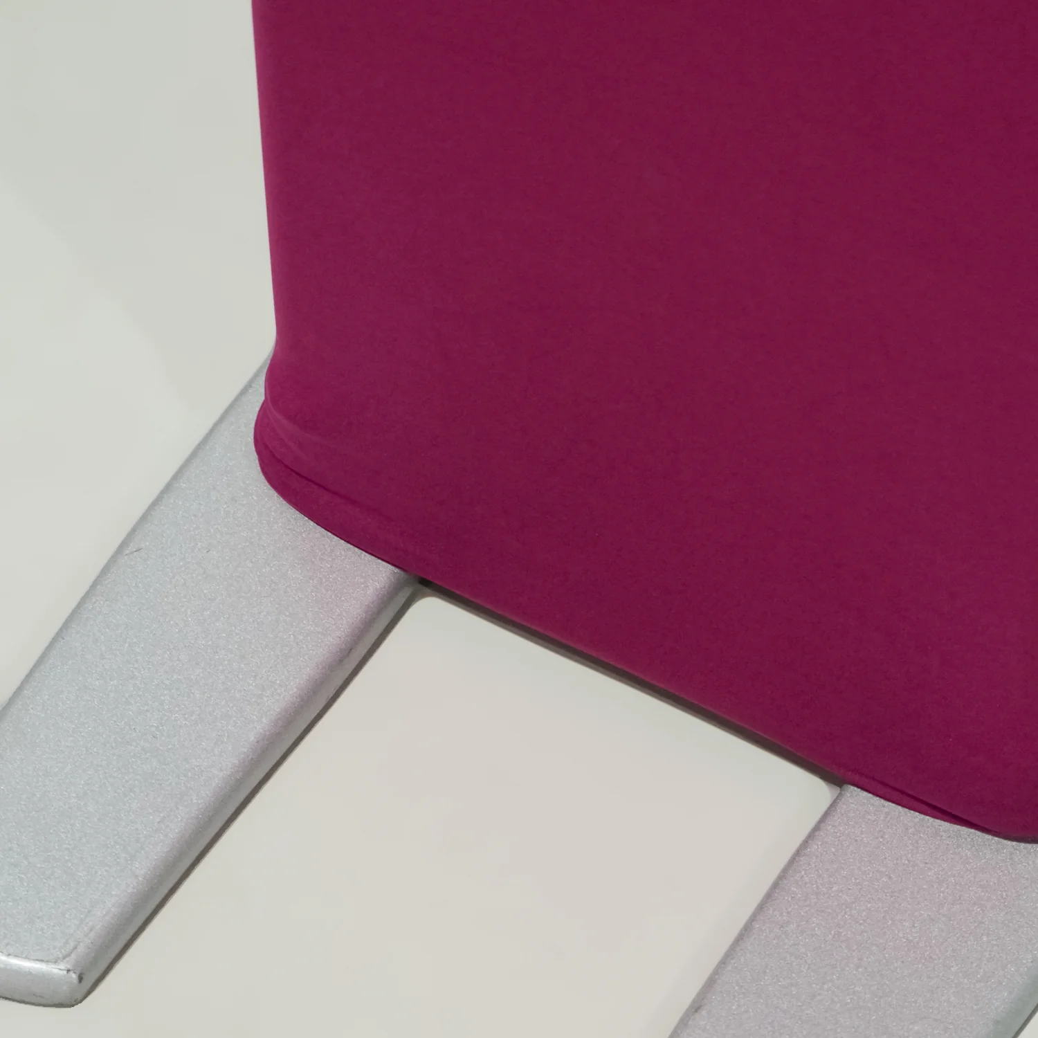Open Center Spandex Arch Cover - Fuchsia - Image 2