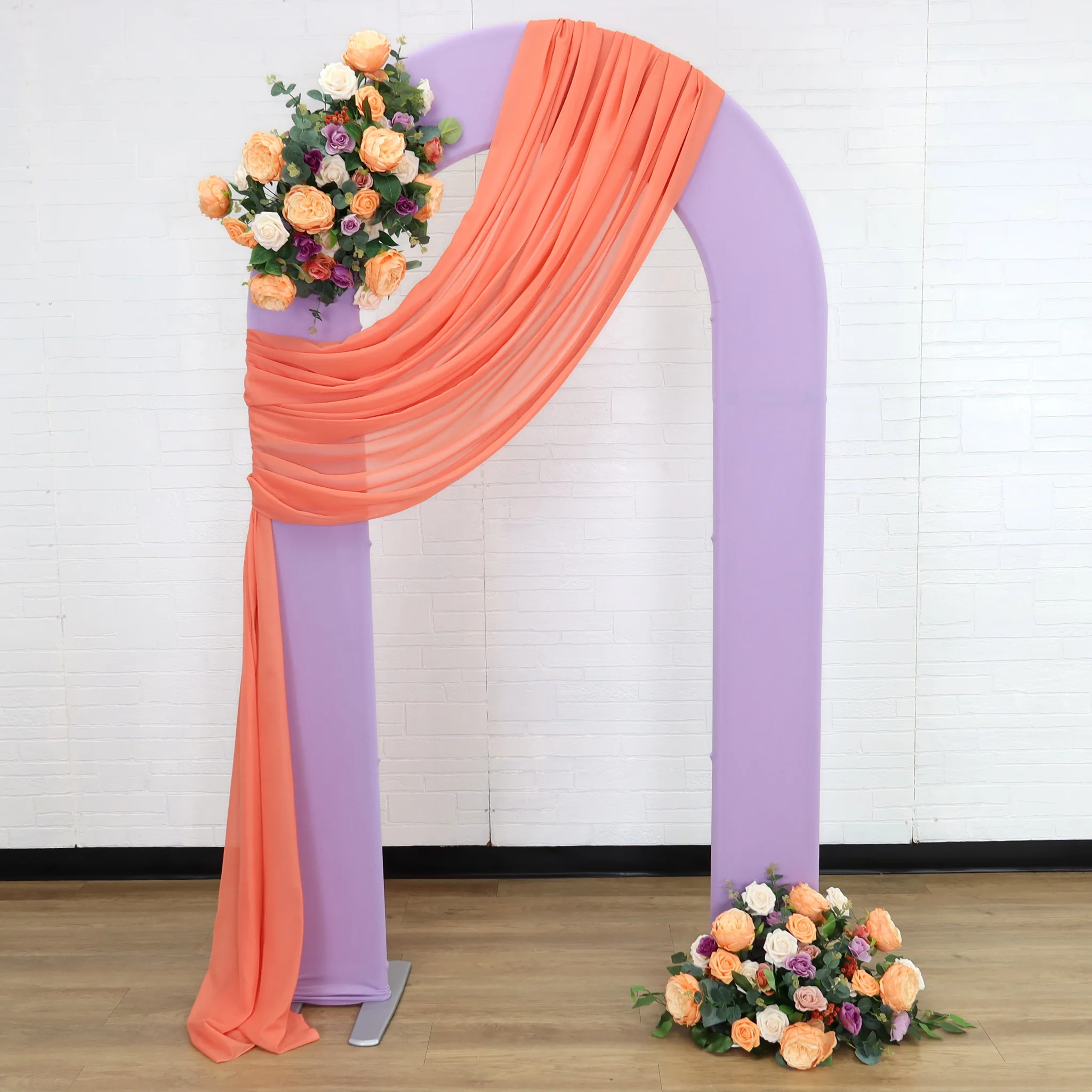 Open Center Spandex Arch Cover - Lavender - Image 2