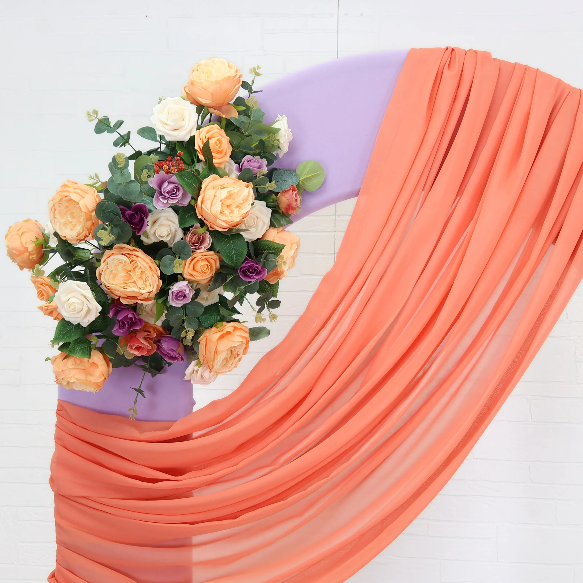 Open Center Spandex Arch Cover - Lavender - Image 3