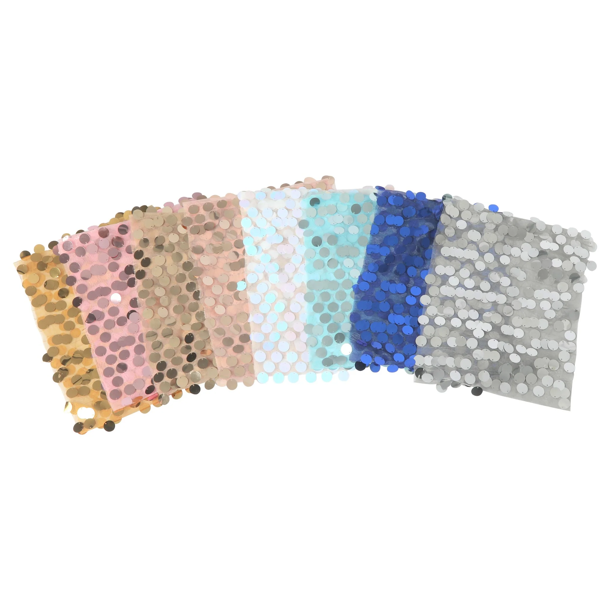 5 pcs/pk Payette Sequin Chair Bands - Champagne - Image 6