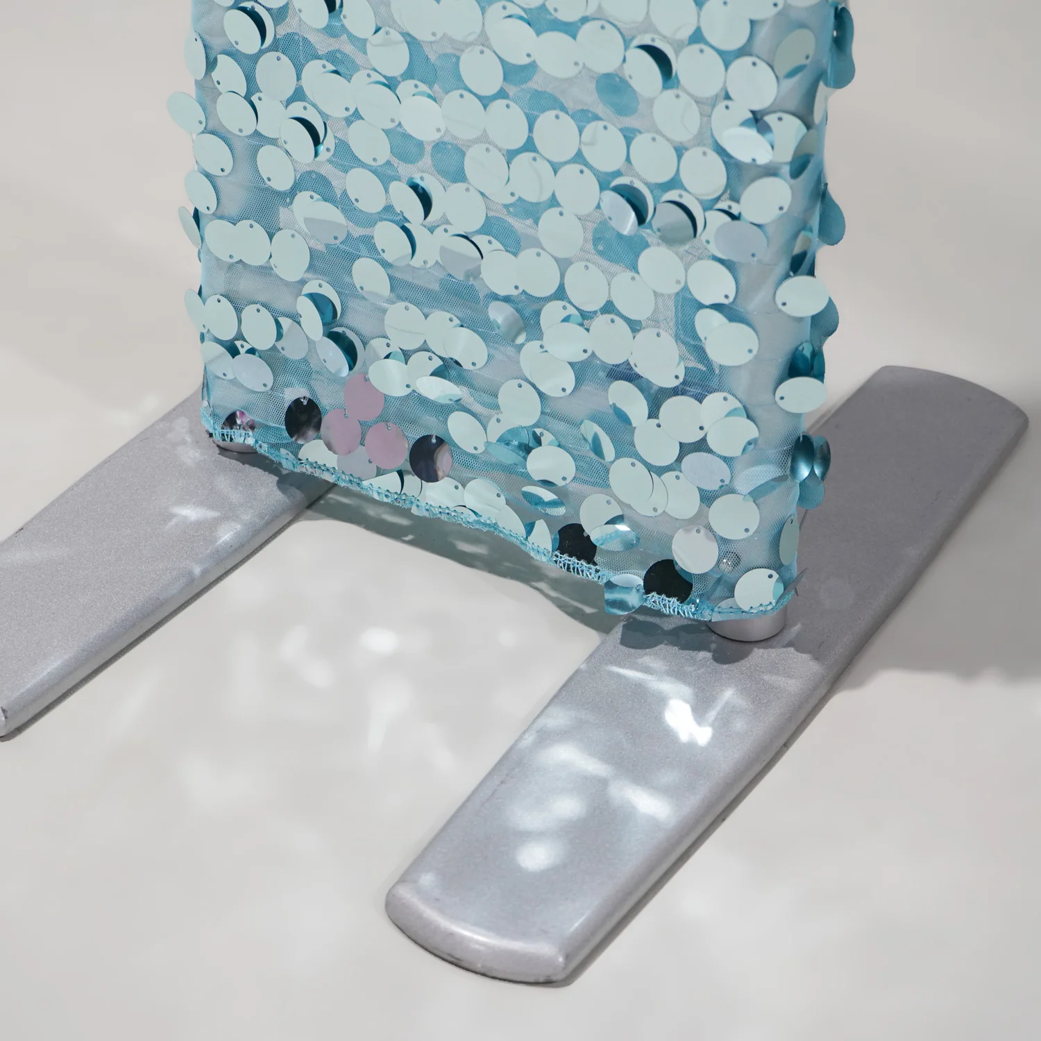 Payette Sequin Open Center Arch Cover - Baby Blue - Image 2
