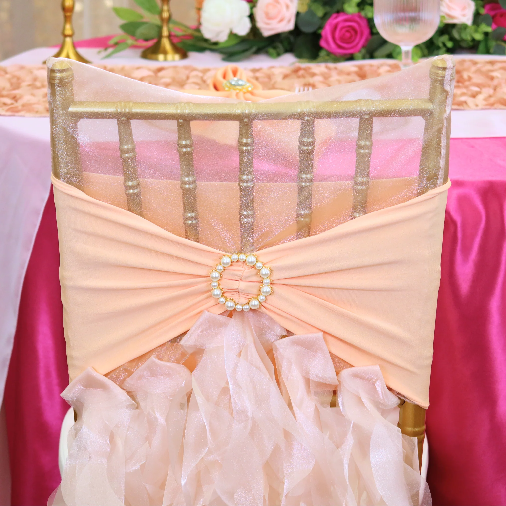 Pearl Buckle Sash Pin - Pearl White - Image 9