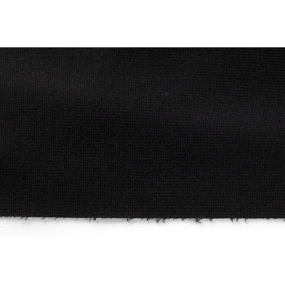 Poly Premier Fire Retardant (FR) 18ft H x 60" W drape/backdrop - Black - Image 2