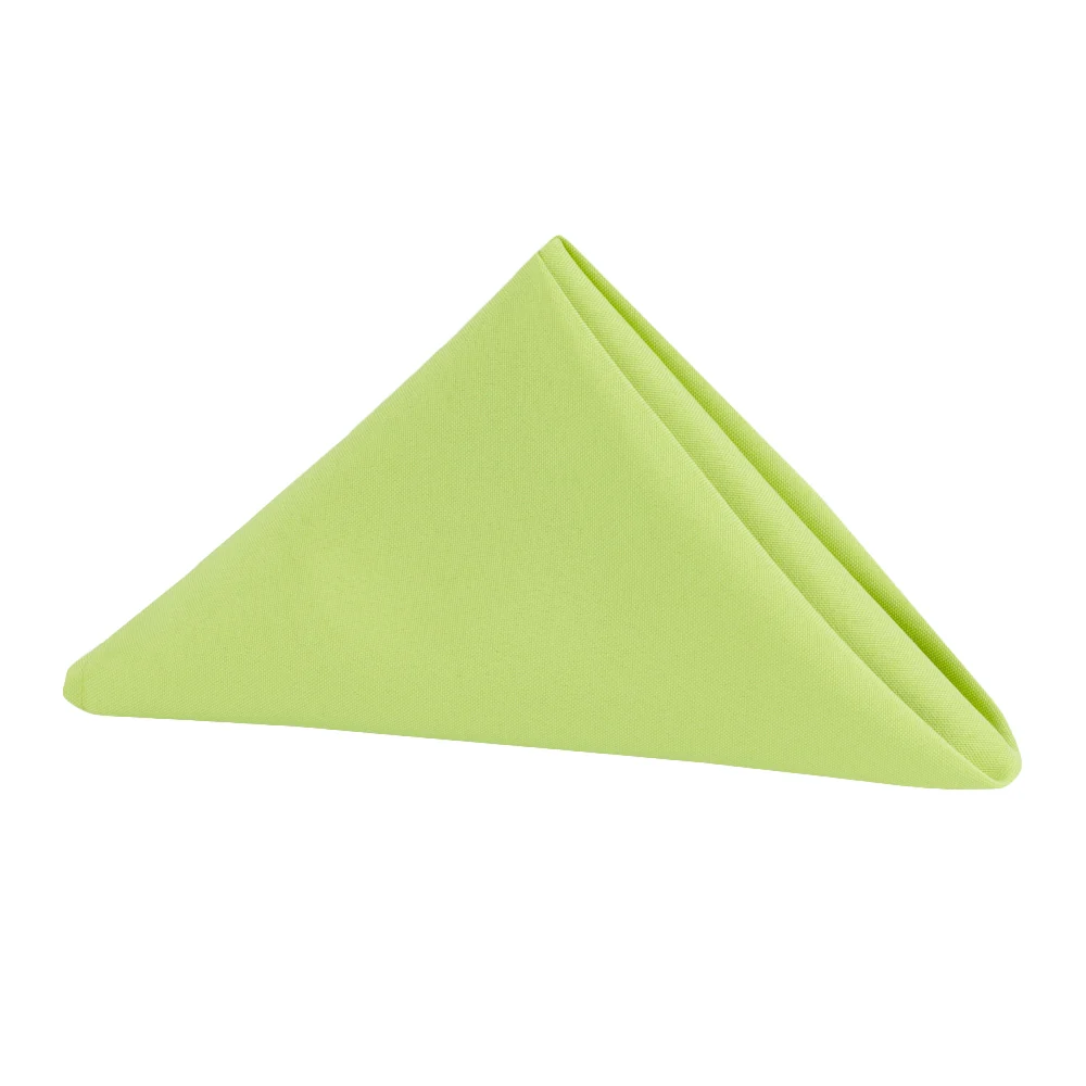 Premium Polyester Napkin 20"x20" - Apple Green