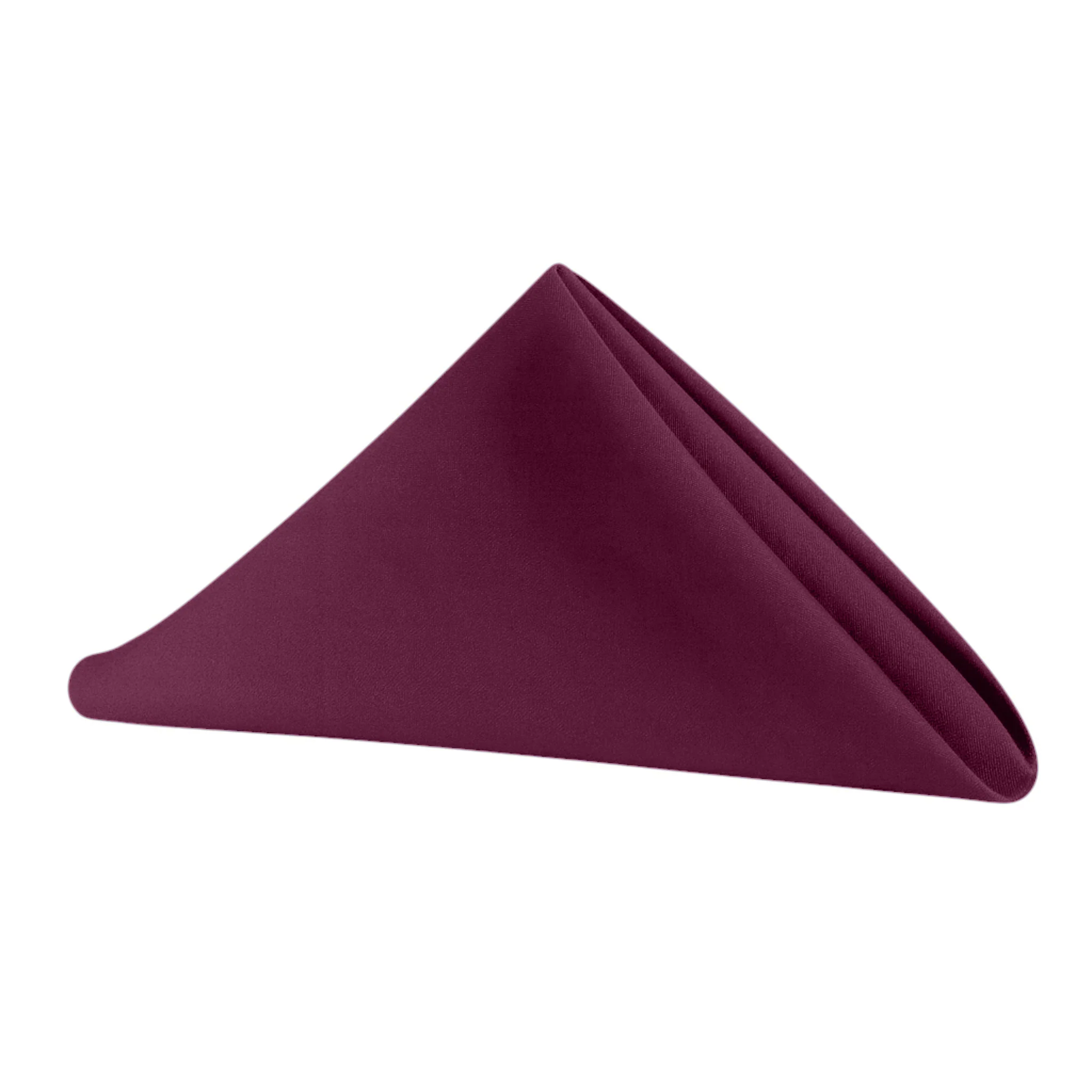 Premium Polyester Napkin 20"x20" - Cabernet