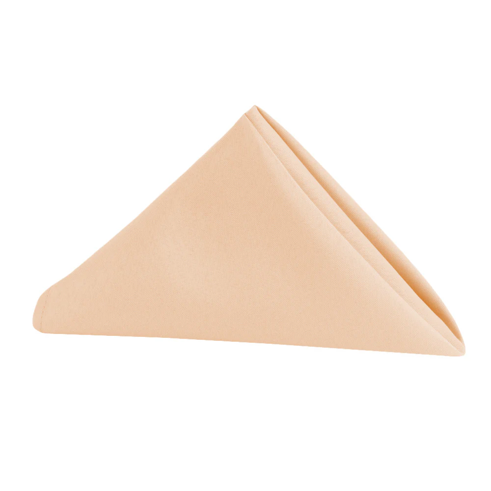Premium Polyester Napkin 20"x20" - Champagne