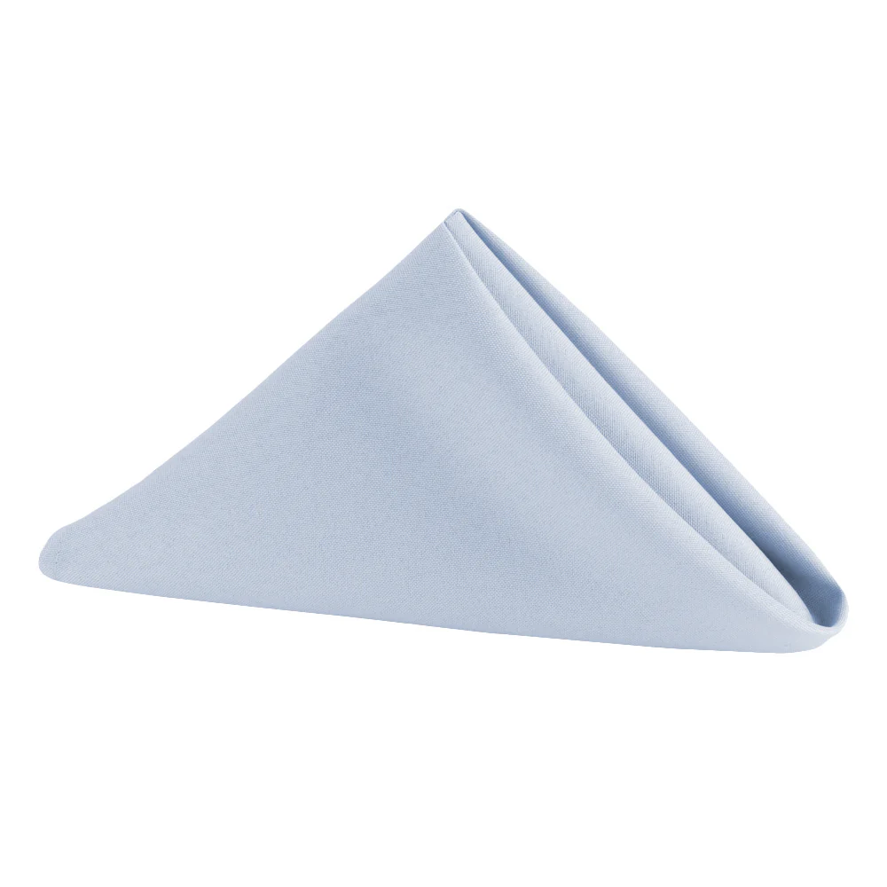 Premium Polyester Napkin 20"x20" - Dusty Blue