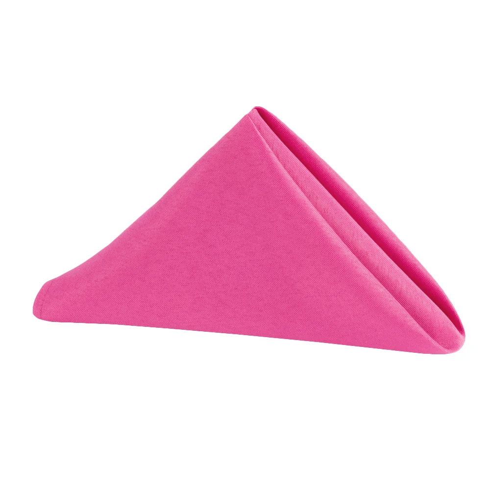 Premium Polyester Napkin 20"x20" - Fuchsia