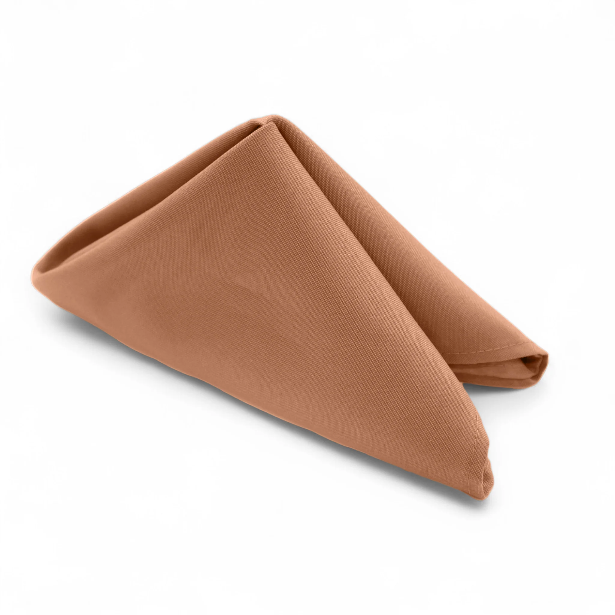 Premium Polyester Napkin 20"x20" - Latte Rose - Image 2