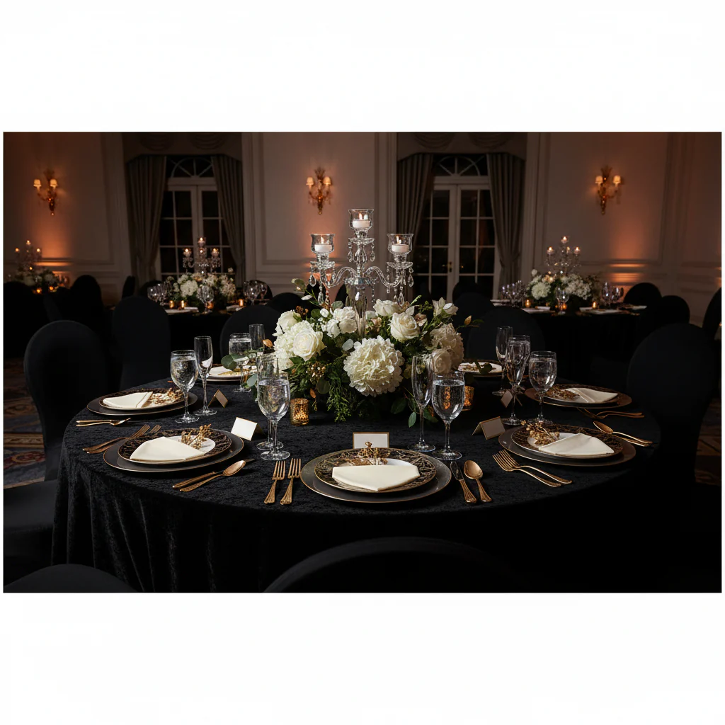 Premium Polyester Napkin 20"x20" - Light Ivory/Off White - Image 4