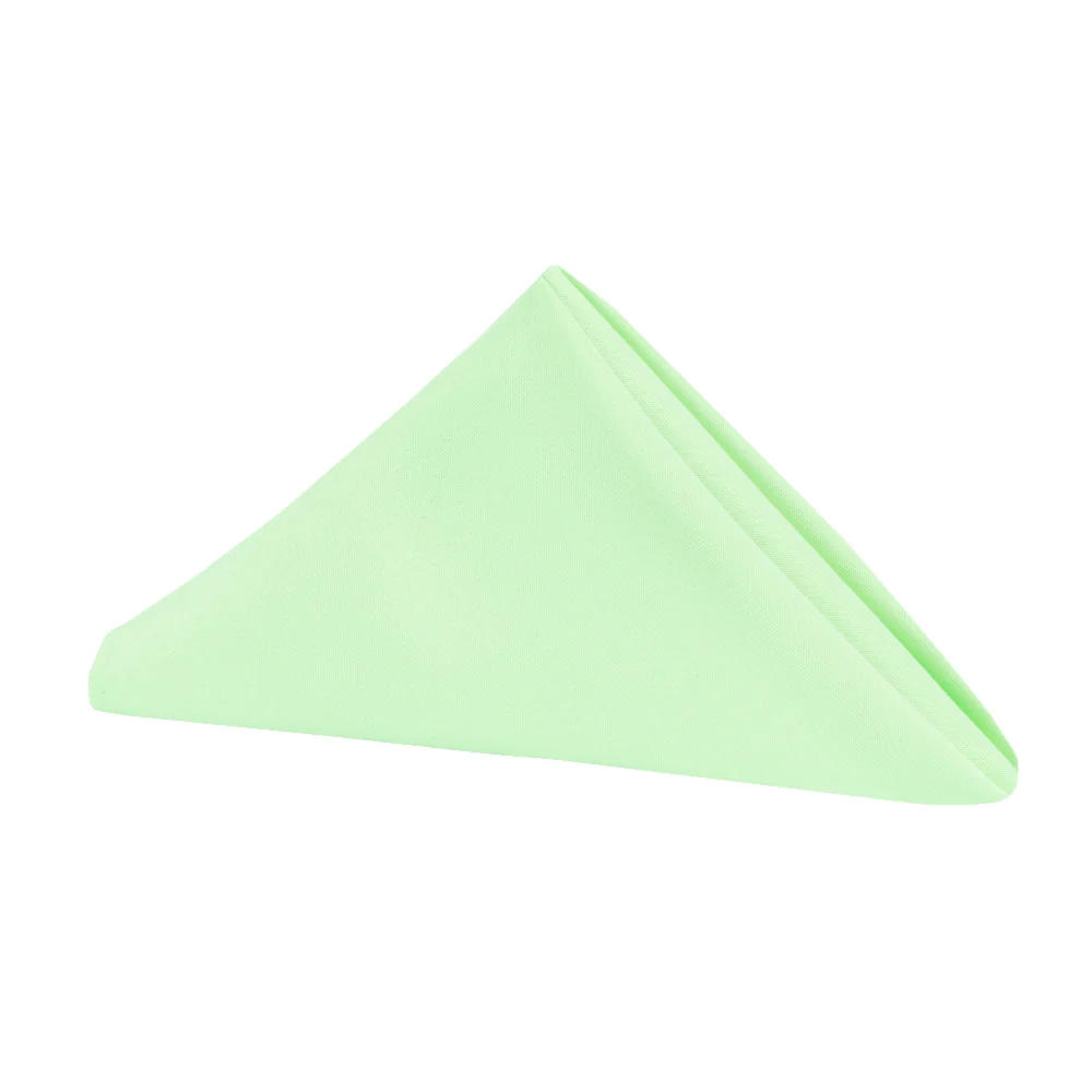 Premium Polyester Napkin 20"x20" - Mint Green