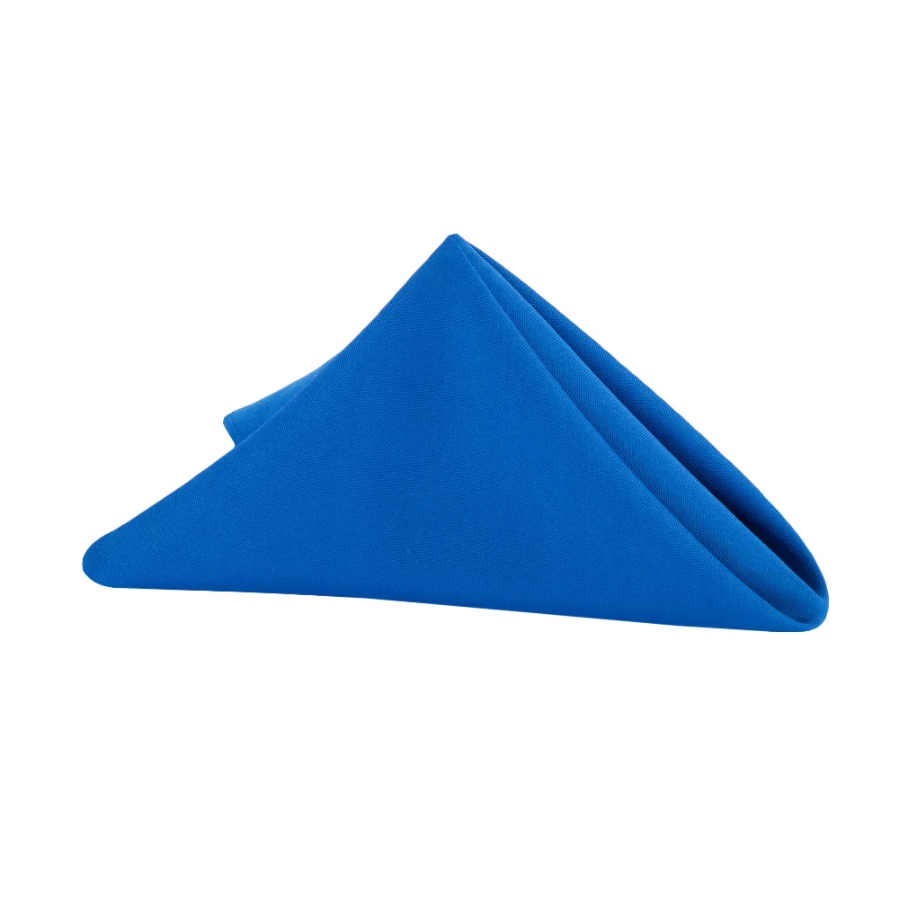 Premium Polyester Napkin 20"x20" - Royal Blue