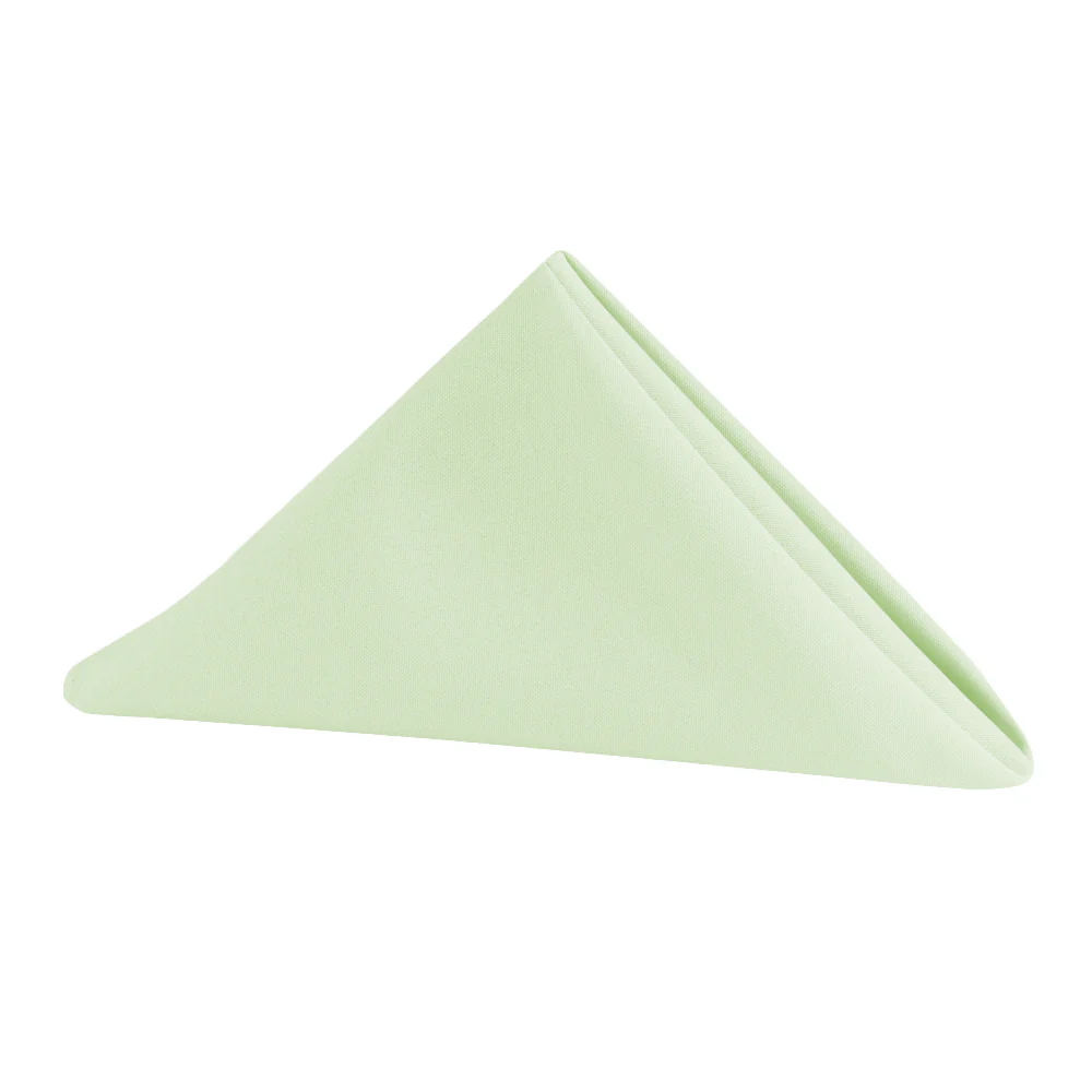 Premium Polyester Napkin 20"x20" - Sage Green