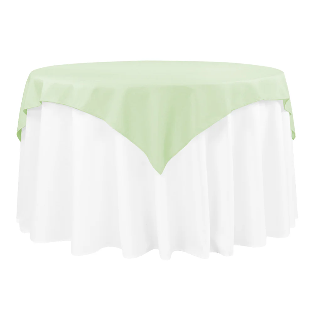 Premium Polyester Square 54" Overlay/Tablecloth - Sage Green