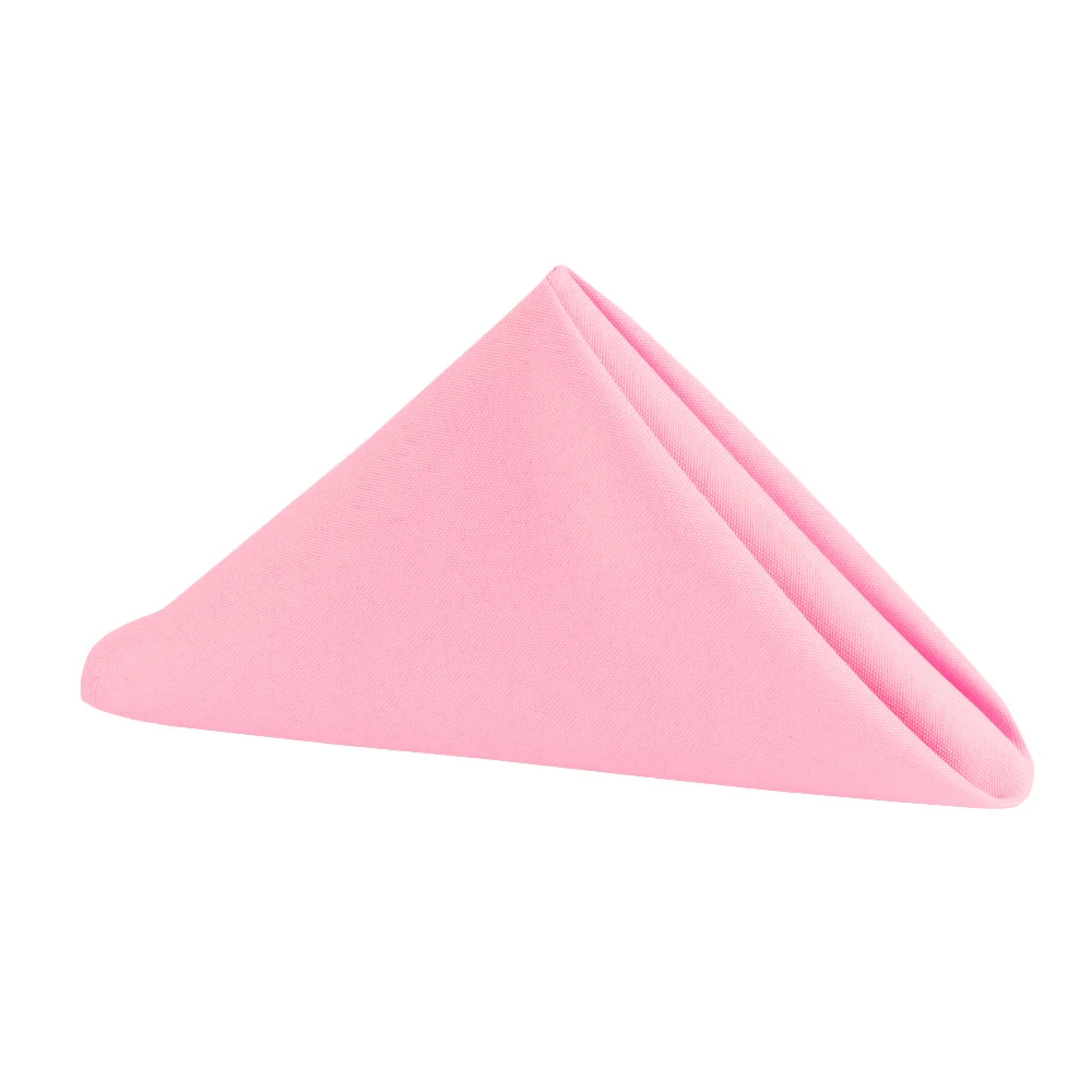 Premium Polyester Napkin 19"x19" - Pink