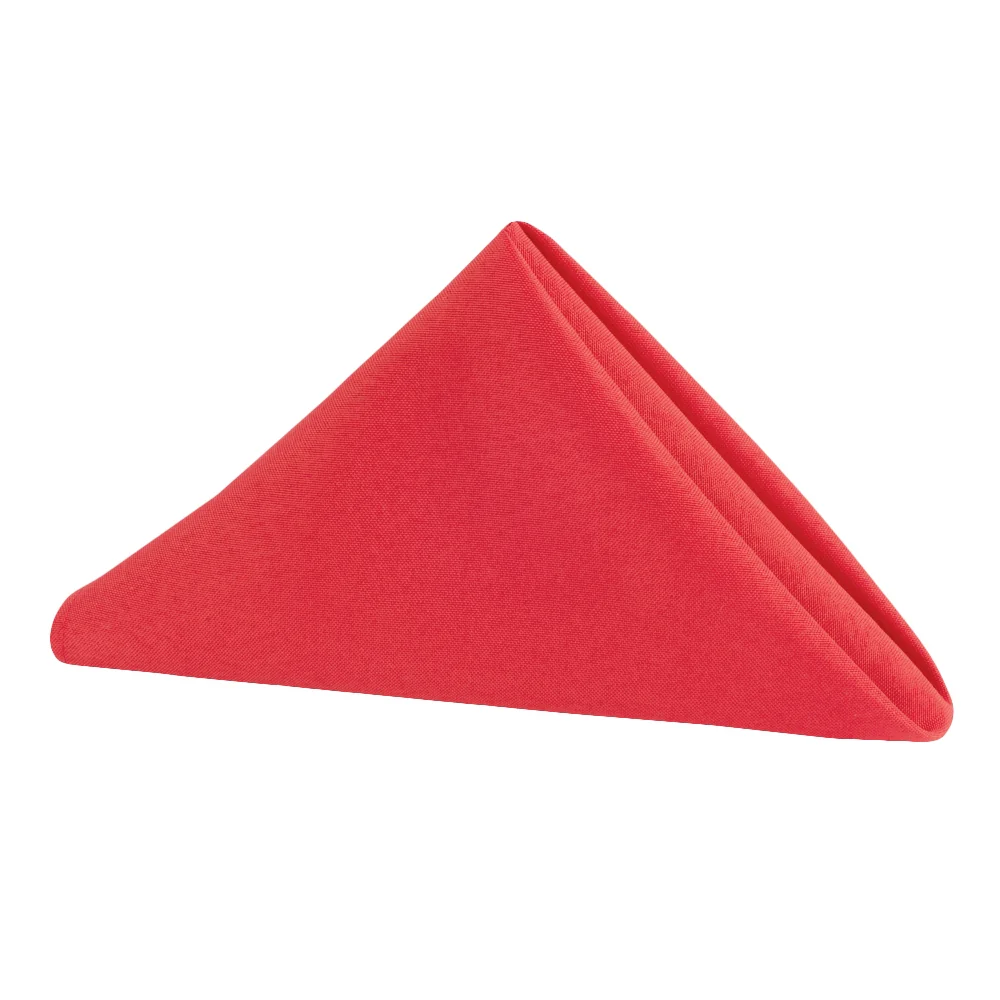 Premium Polyester Napkin 19"x19" - Red