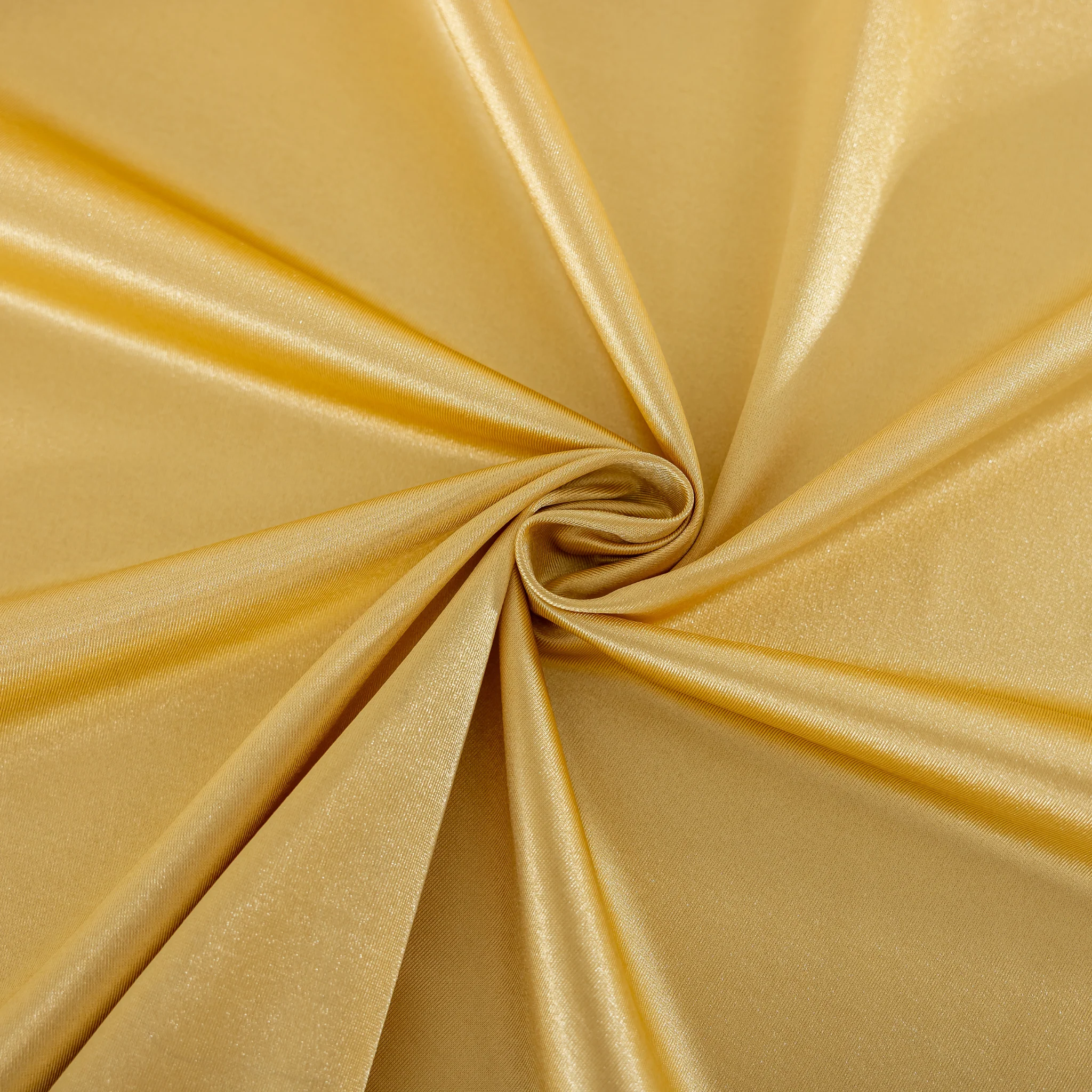 Premium Satin (Wrinkle-Resistant) 120" Round Tablecloth - Gold Antique - Image 3