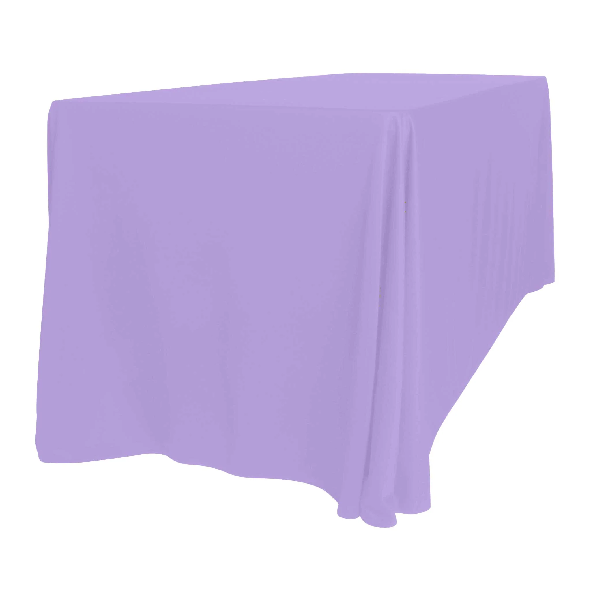 Scuba 90"x132" Rectangular Oblong Tablecloth - Lavender - Image 3