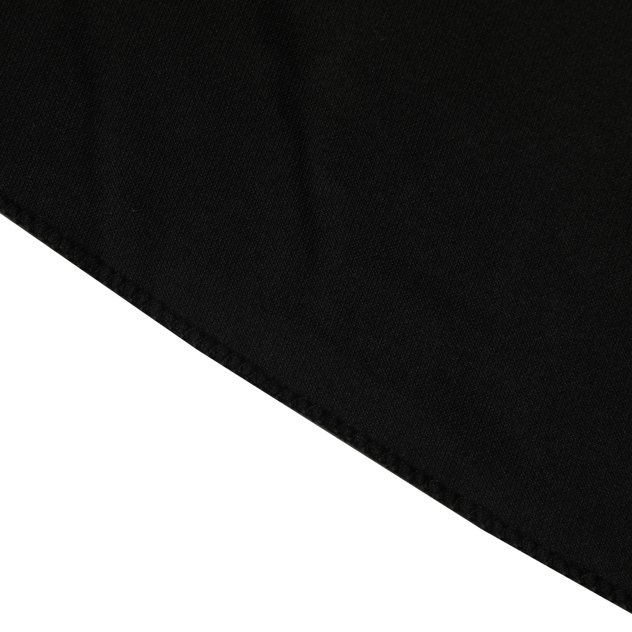 Scuba 90"x156" Rectangular Oblong Tablecloth - Black - Image 7