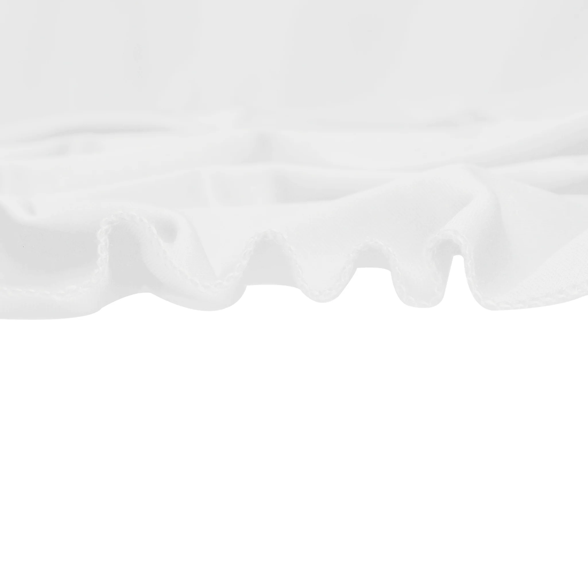 Scuba 90"x156" Rectangular Oblong Tablecloth - White - Image 4