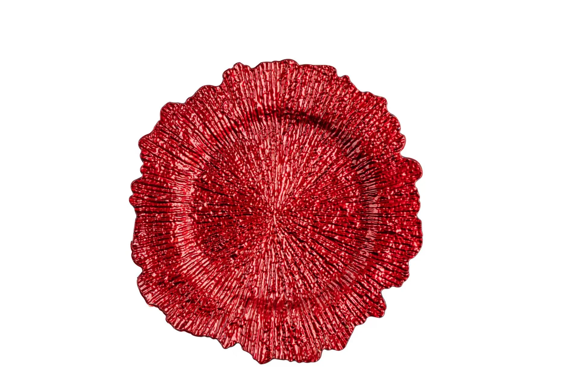 Reef Acrylic Charger Plate - Red - Image 6