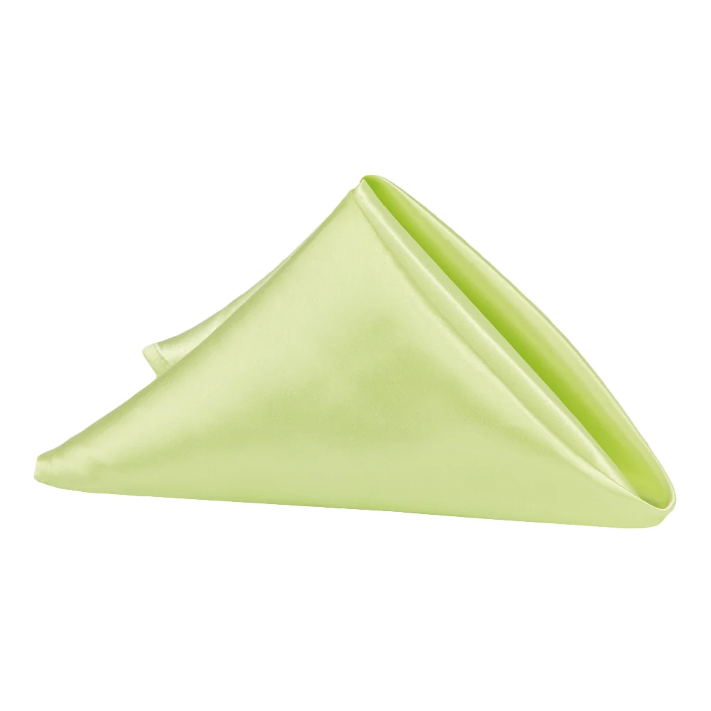 Satin Napkin 20"x20" - Apple Green