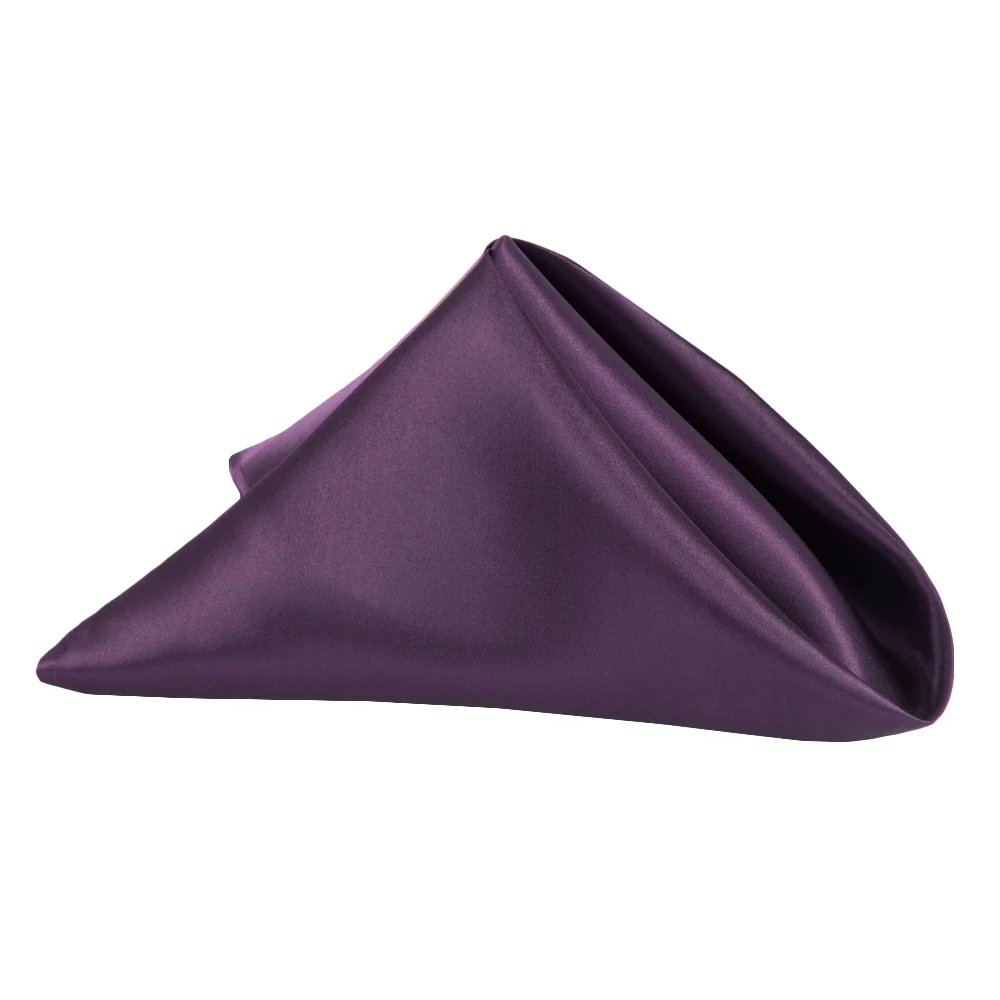 Satin Napkin 20"x20" - Eggplant/Plum