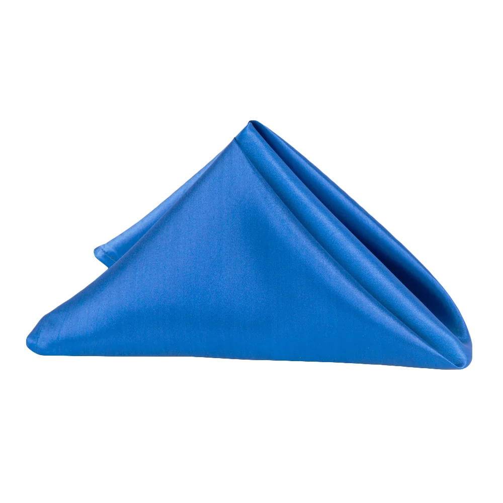 Satin Napkin 20"x20" - Royal Blue