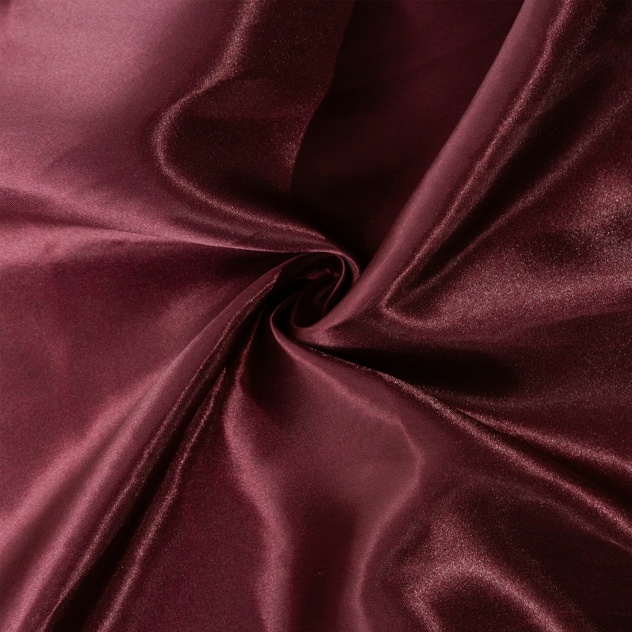Satin Rectangular 90"x156" Tablecloth - Cabernet - Image 2