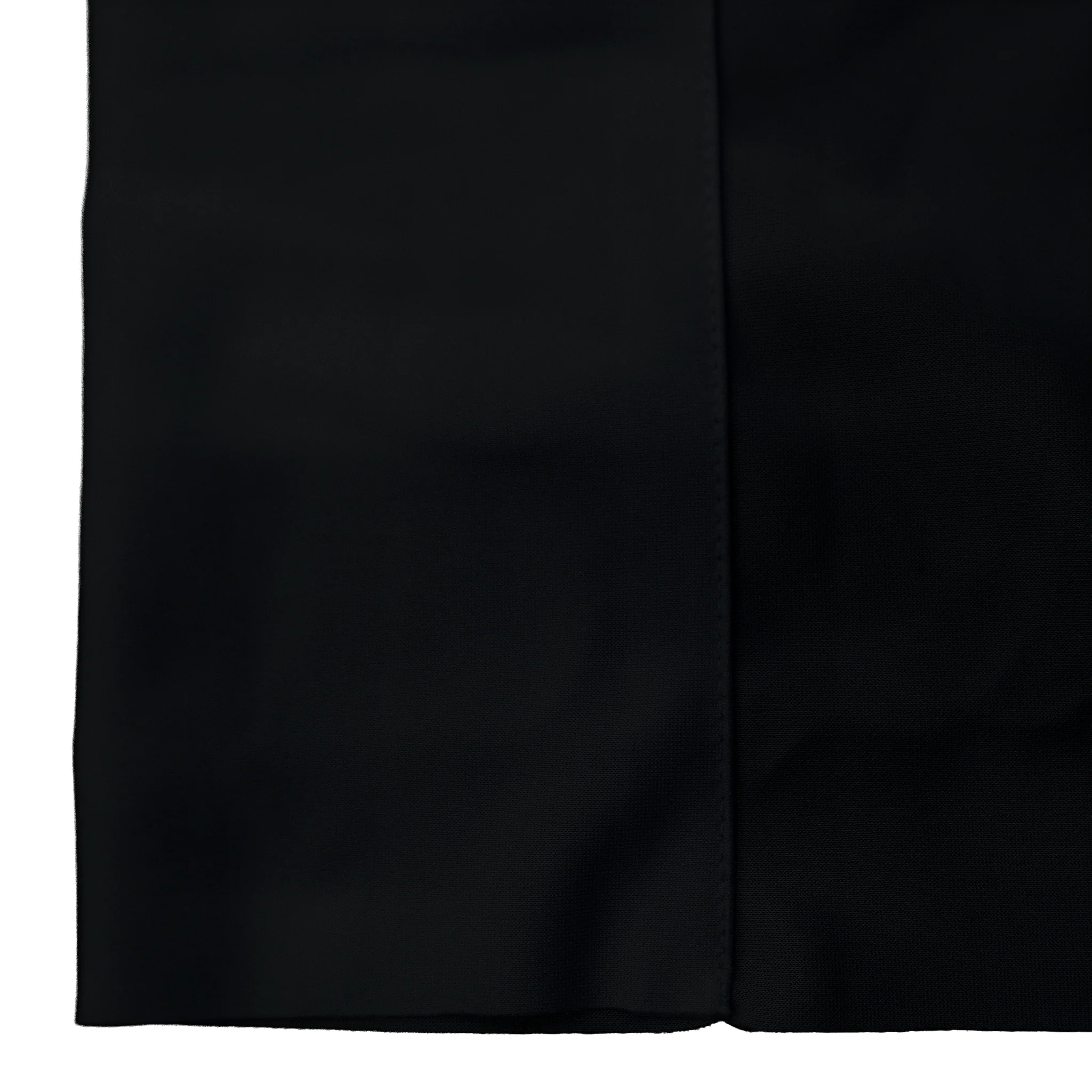 Scuba 12ft H x 118" W Drape/Backdrop Curtain Panel Flame Retardant (FR) - Black - Image 5