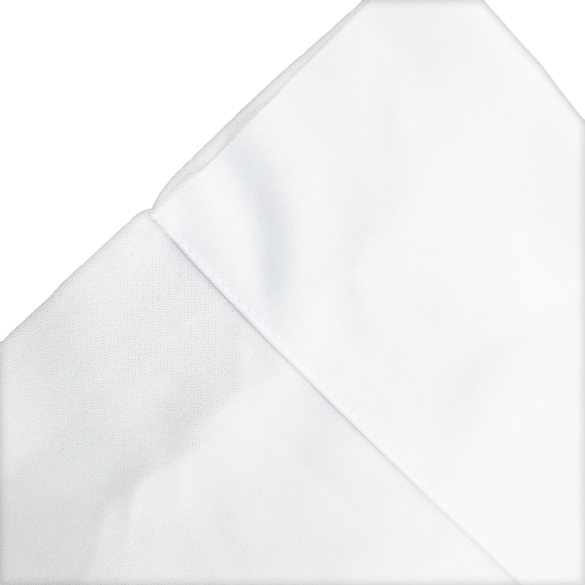 Scuba 12ft H x 118" W Drape/Backdrop Curtain Panel Flame Retardant (FR) - White - Image 4