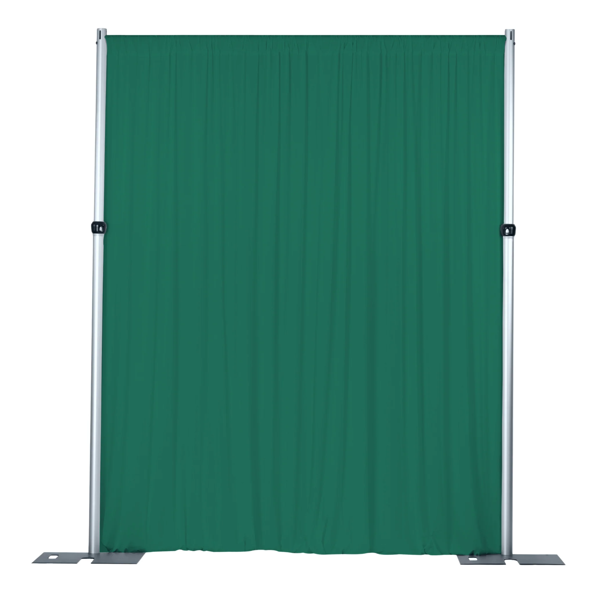 Spandex 4-way Stretch Drape Curtain 10ft H x 60" W - Emerald Green - Image 5