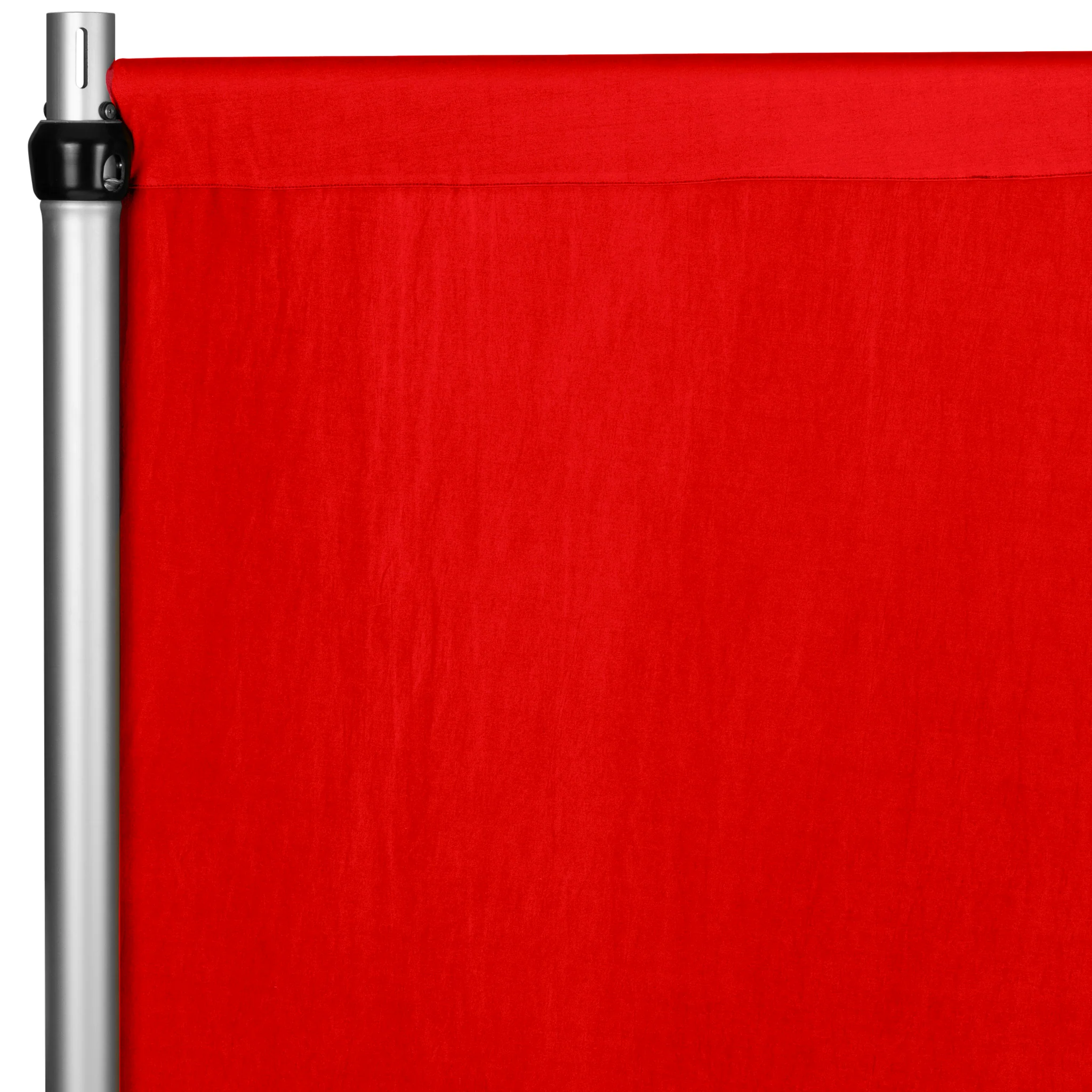 Spandex 4-way Stretch Drape Curtain 10ft H x 60" W - Red - Image 5