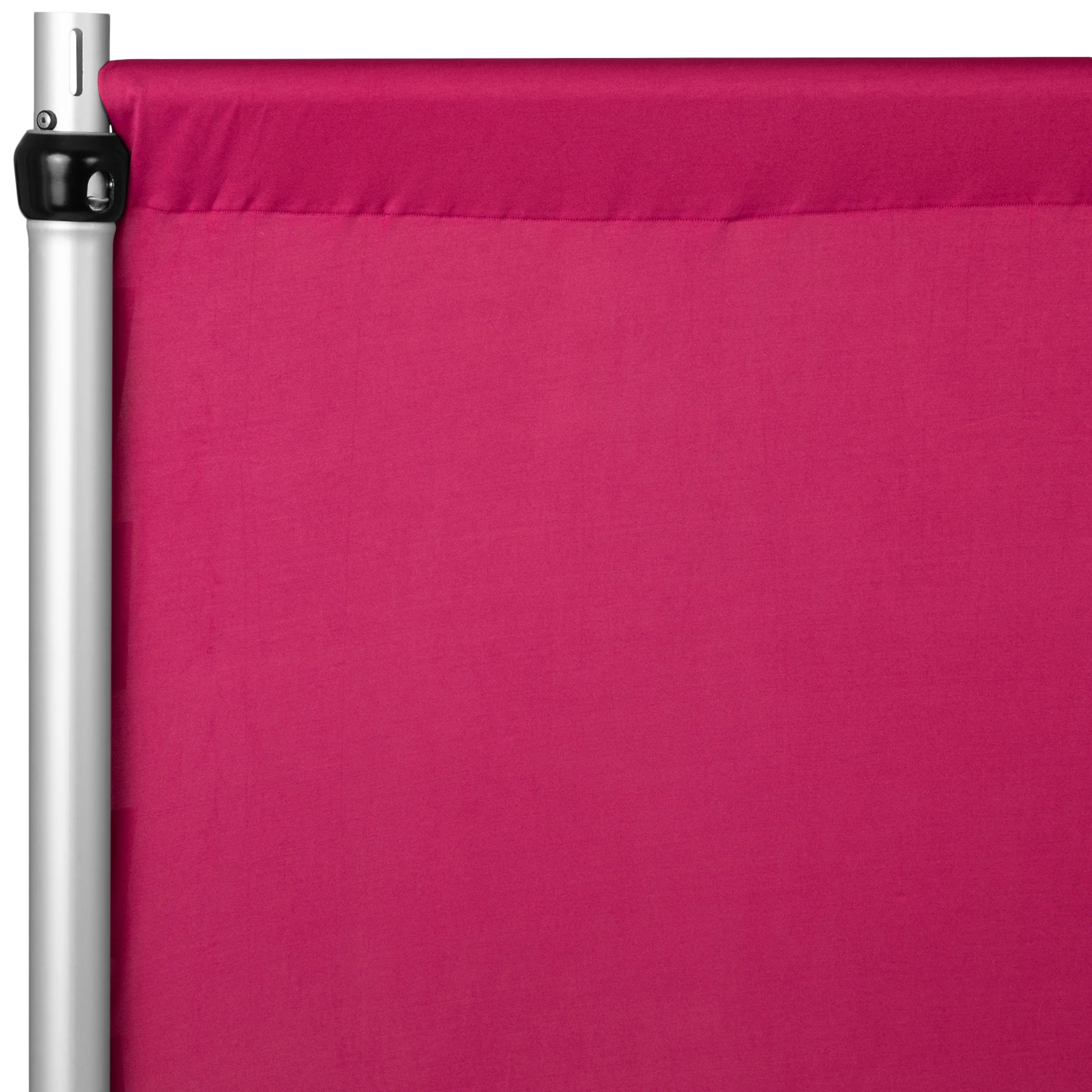 Spandex 4-way Stretch Drape Curtain 12ft H x 60" W - Fuchsia - Image 2