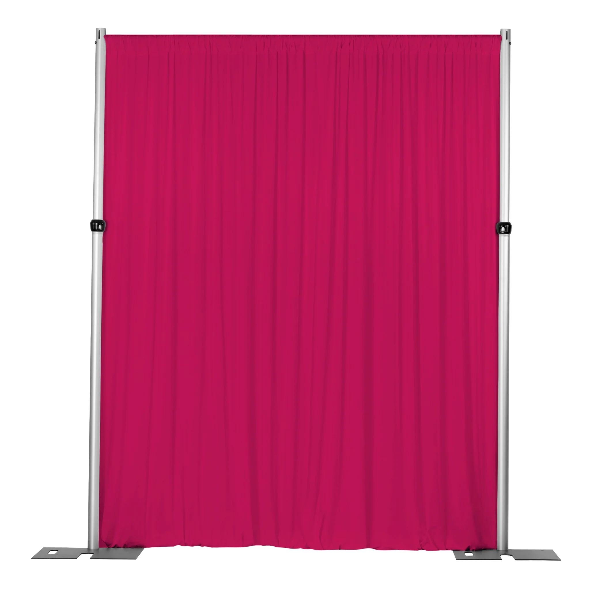 Spandex 4-way Stretch Drape Curtain 12ft H x 60" W - Fuchsia - Image 3