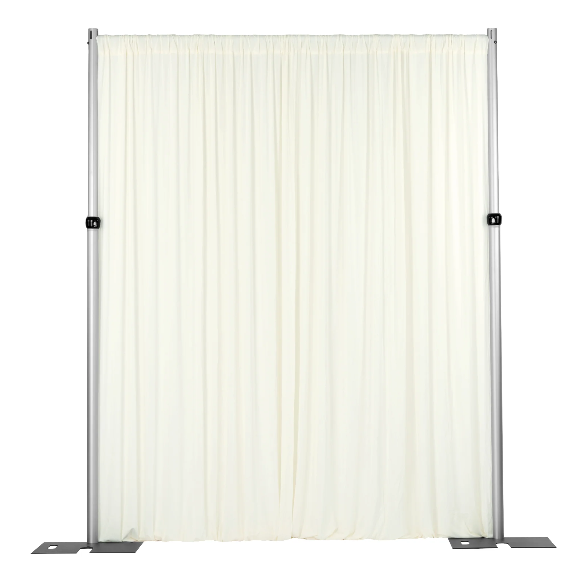 Spandex 4-way Stretch Drape Curtain 12ft H x 60" W - Ivory - Image 4