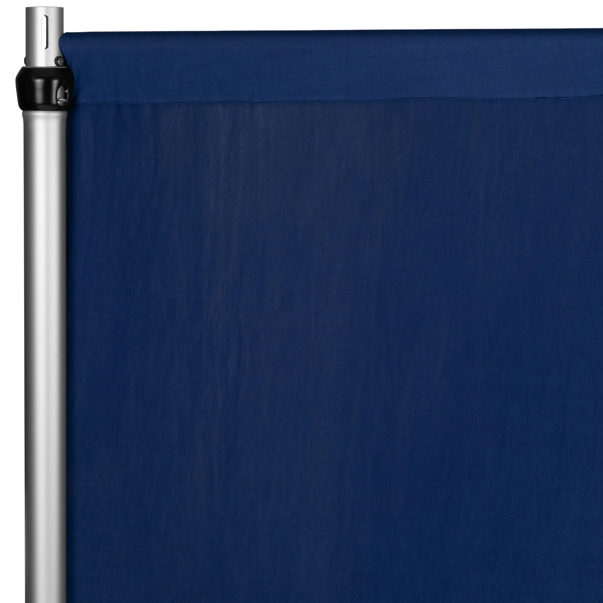Spandex 4-way Stretch Drape Curtain 12ft H x 60" W - Navy Blue - Image 4