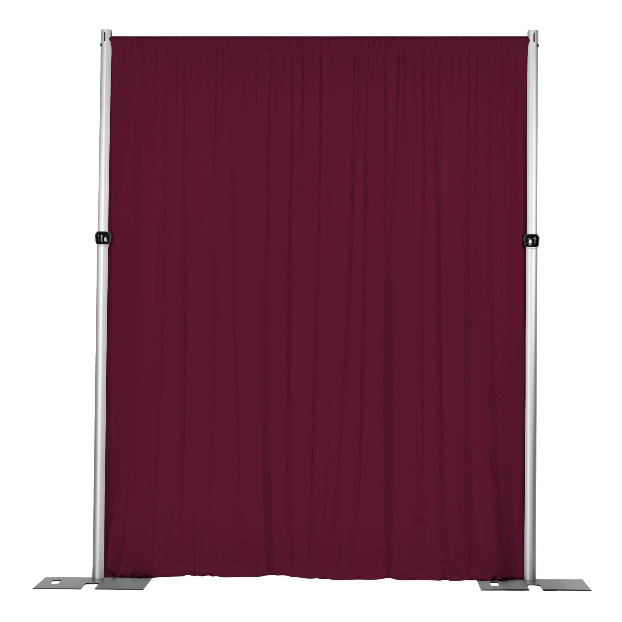 Spandex 4-way Stretch Drape Curtain 14ft H x 60" W - Burgundy - Image 3