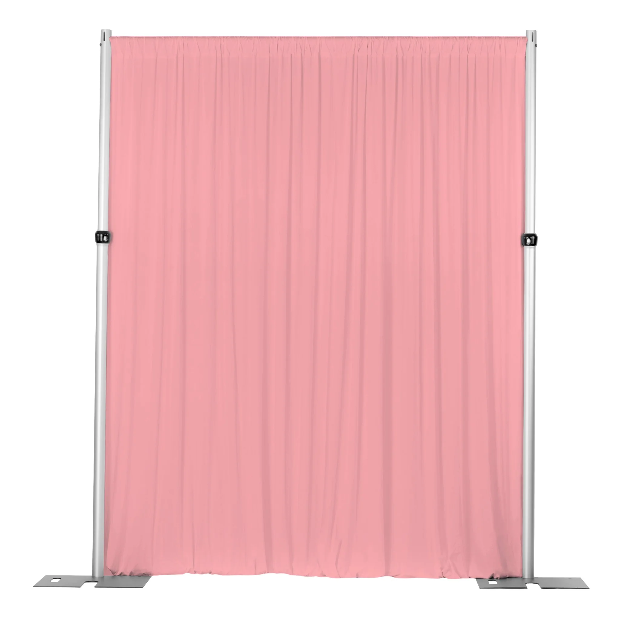 Spandex 4-way Stretch Drape Curtain 14ft H x 60" W - Dusty Rose/Mauve - Image 3