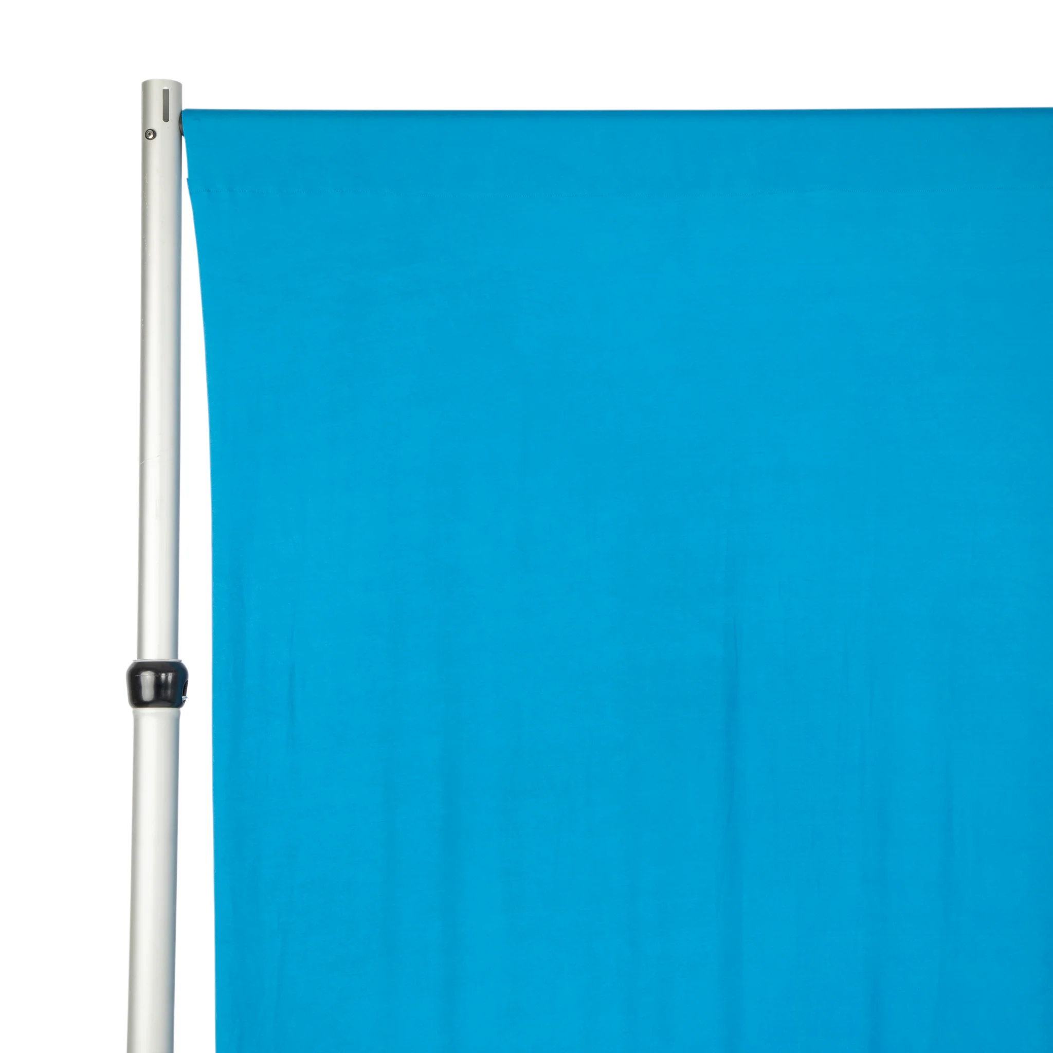 Spandex 4-way Stretch Backdrop Drape Curtain 14ft H x 60" W - Azure Blue - Image 5
