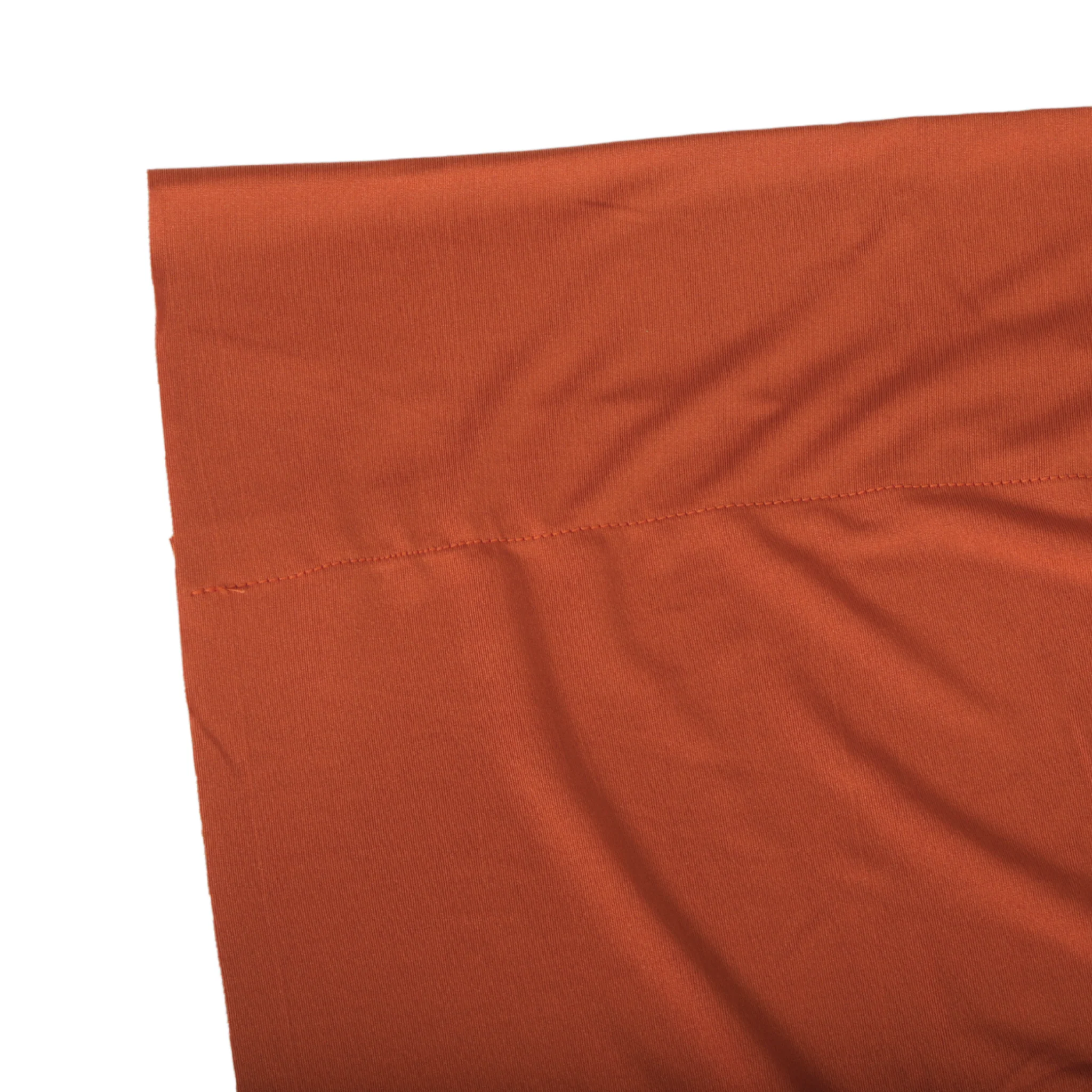 Spandex 4-way Stretch Drape Curtain 10ft H x 60" W - Rust - Image 3